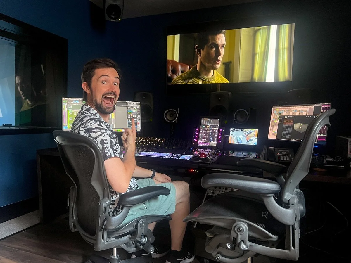 EXCITING! Big ol&rsquo; thank you to @hootstudiosuk for pouring so much time, work, foley and fun into the sound mix for our latest short film from @splonkcomedy - TIME&rsquo;S UP, I&rsquo;M AFRAID. We knew to match all the work and play of all the t