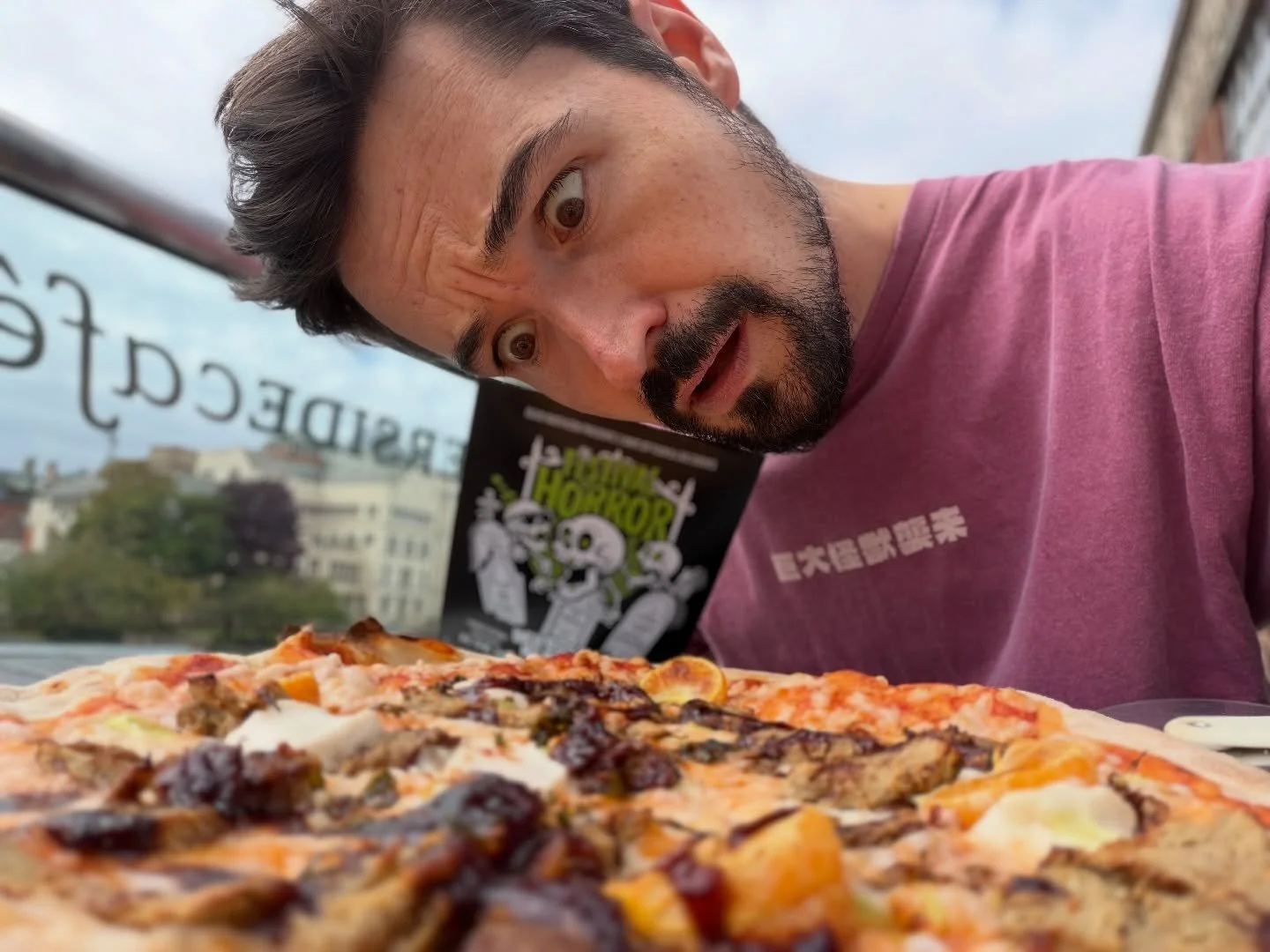 The Quackening&hellip;pizza?! 🍕So it&rsquo;s been a mad week bouncing between Leeds for creative development sleepovers with @oscargarth - York for a screening of our 🦆 film at @deadnorthernofficial - London for a double bill of our 🦆&amp;🐑 films