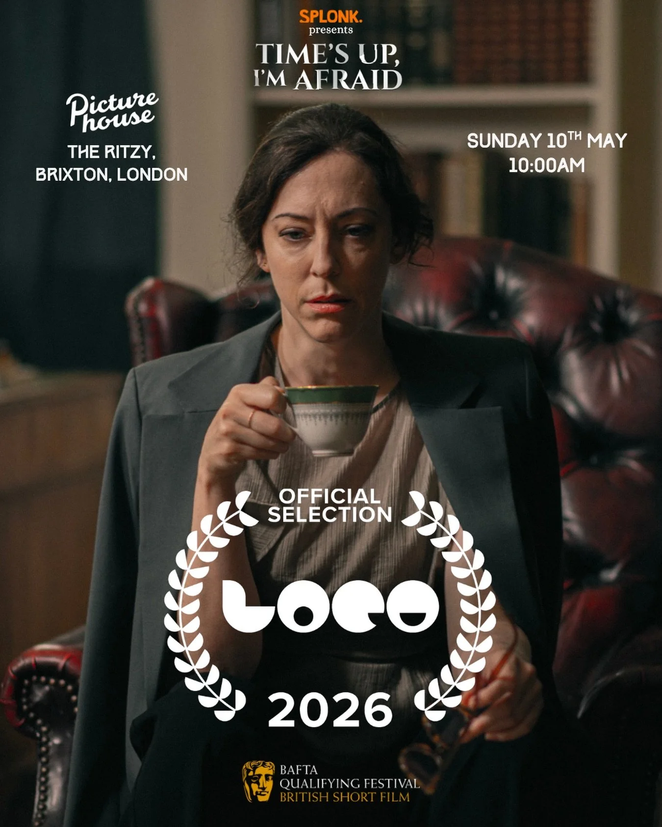 IT IS TIME! 🕰️ The World Premiere of the new short film from @splonkcomedy is here! Screening at &ldquo;the largest festival of funny cinema in the world&rdquo; at the @bafta qualifying @locolondon at the iconic @picturehouses @ritzy_cinema 🎥 This 