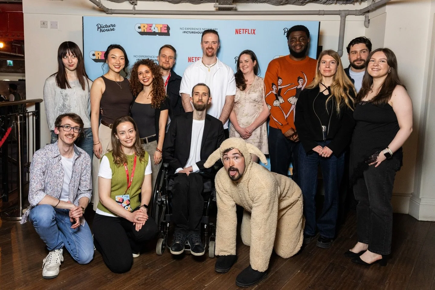 Spot the sheep&hellip; 🐑 
True story: I was sat in @picturehousecentral in January, after screening &lsquo;1 In 5 Sheep&rsquo; at @curzon.soho for @londonshortfilmfest and during the ads, I was like, I&rsquo;d bloody love to screen here&hellip;so ge