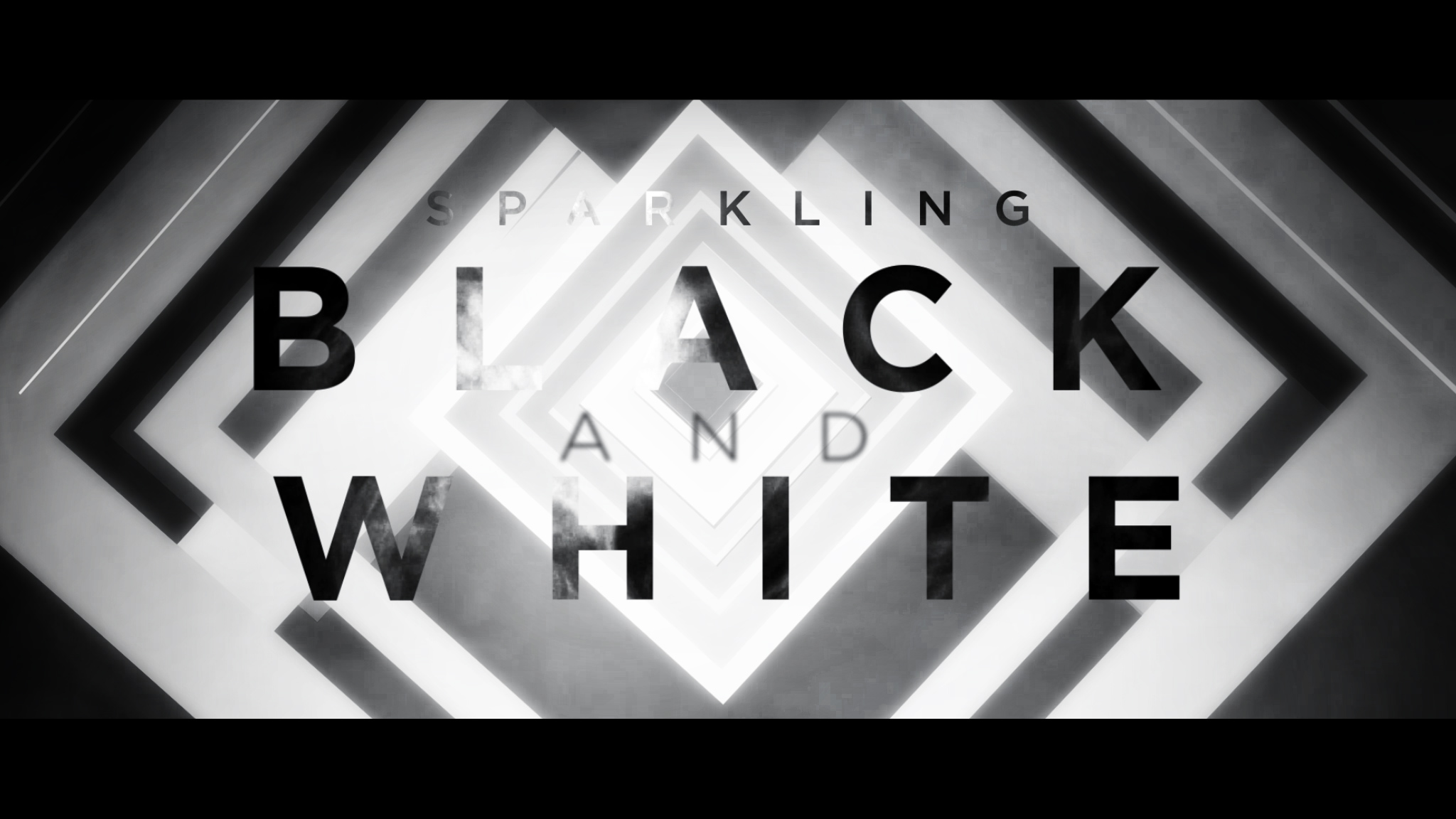 Sparkling Black and White - Fashion Film
