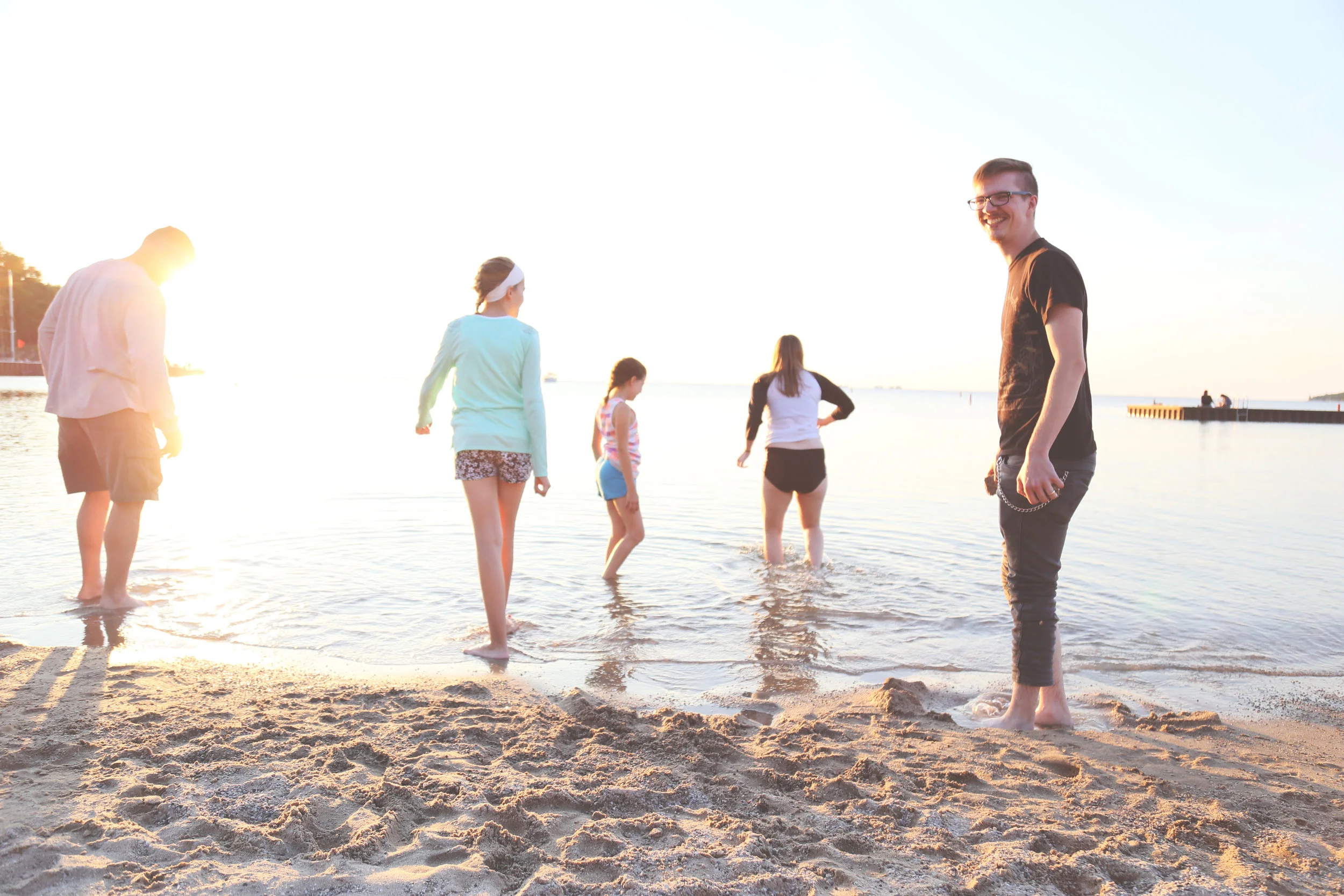 Sunsets on the beach? Can't beat that.