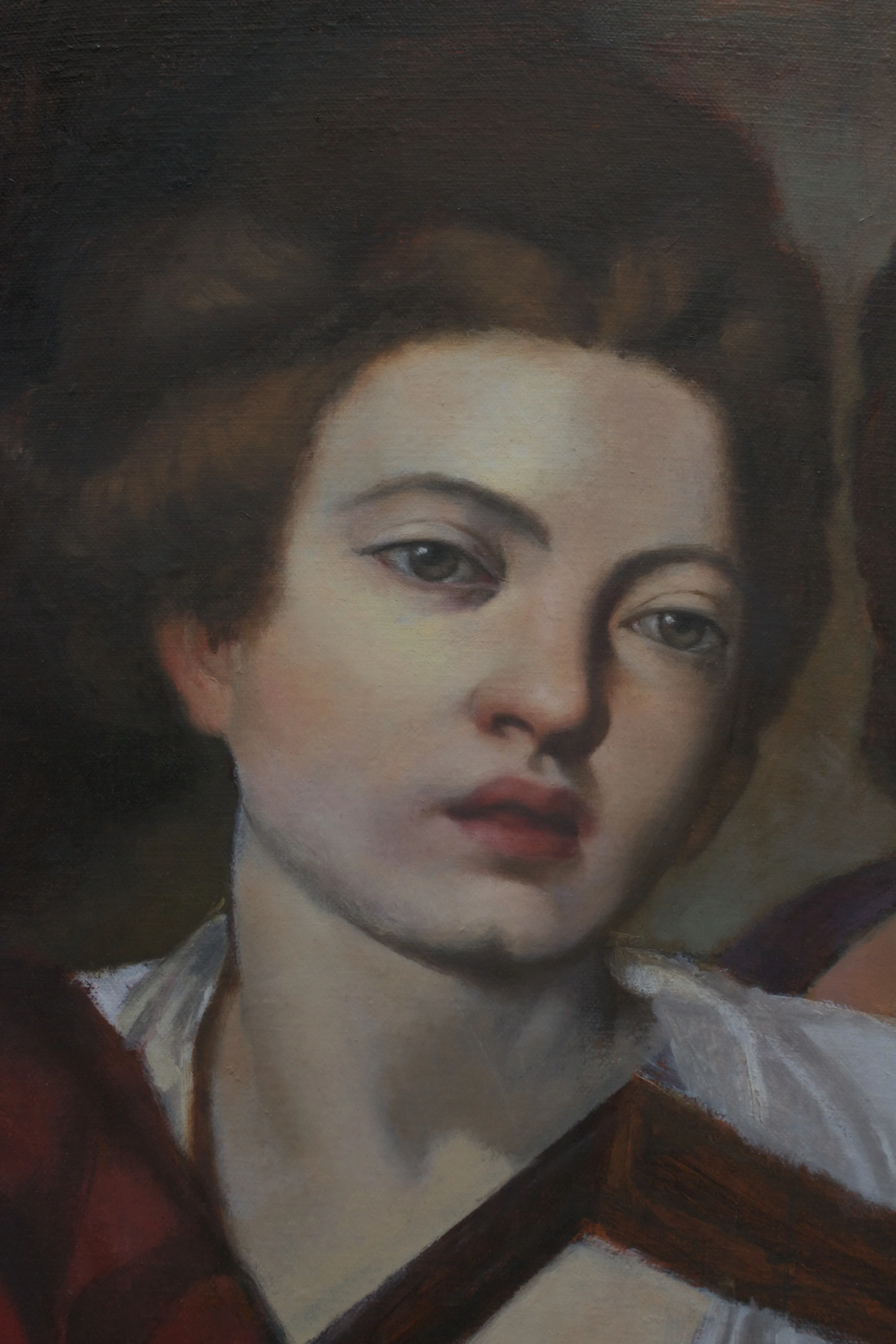  (detail) ​18x24, oil on canvas, 2010 