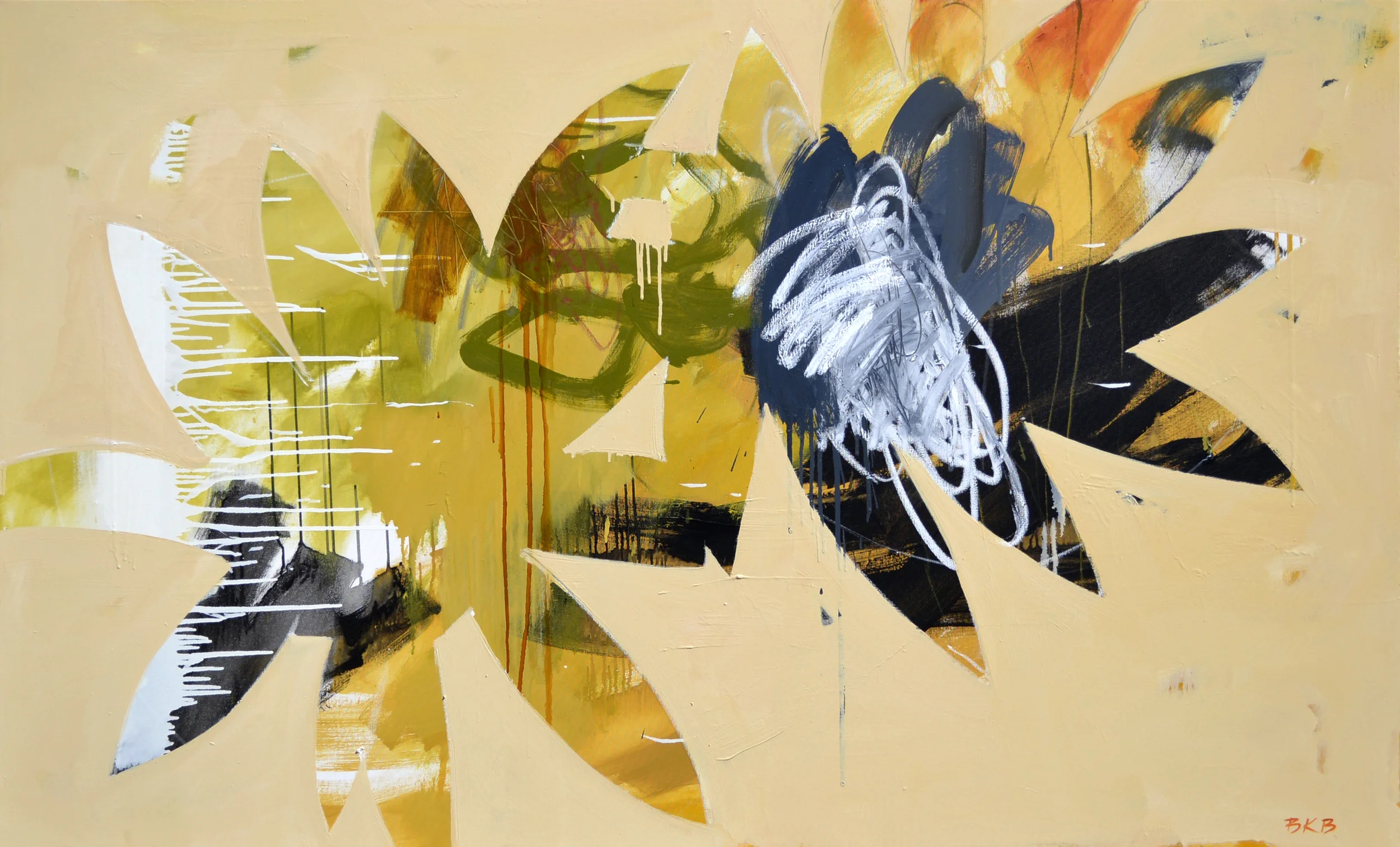 "Pacific Rim Landscape no.10," 44" x 72".