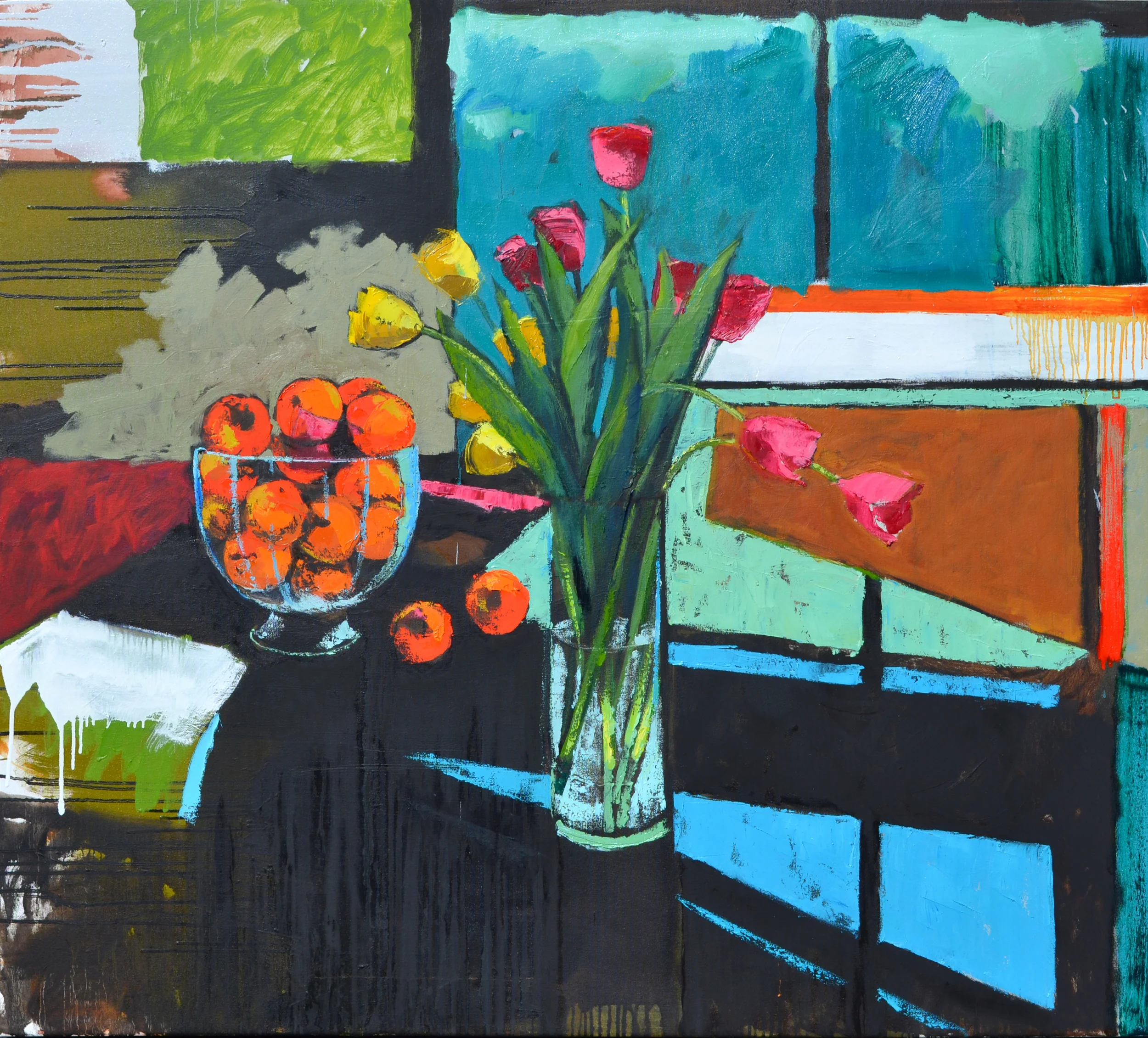 "Still Life," 48" x 54".
