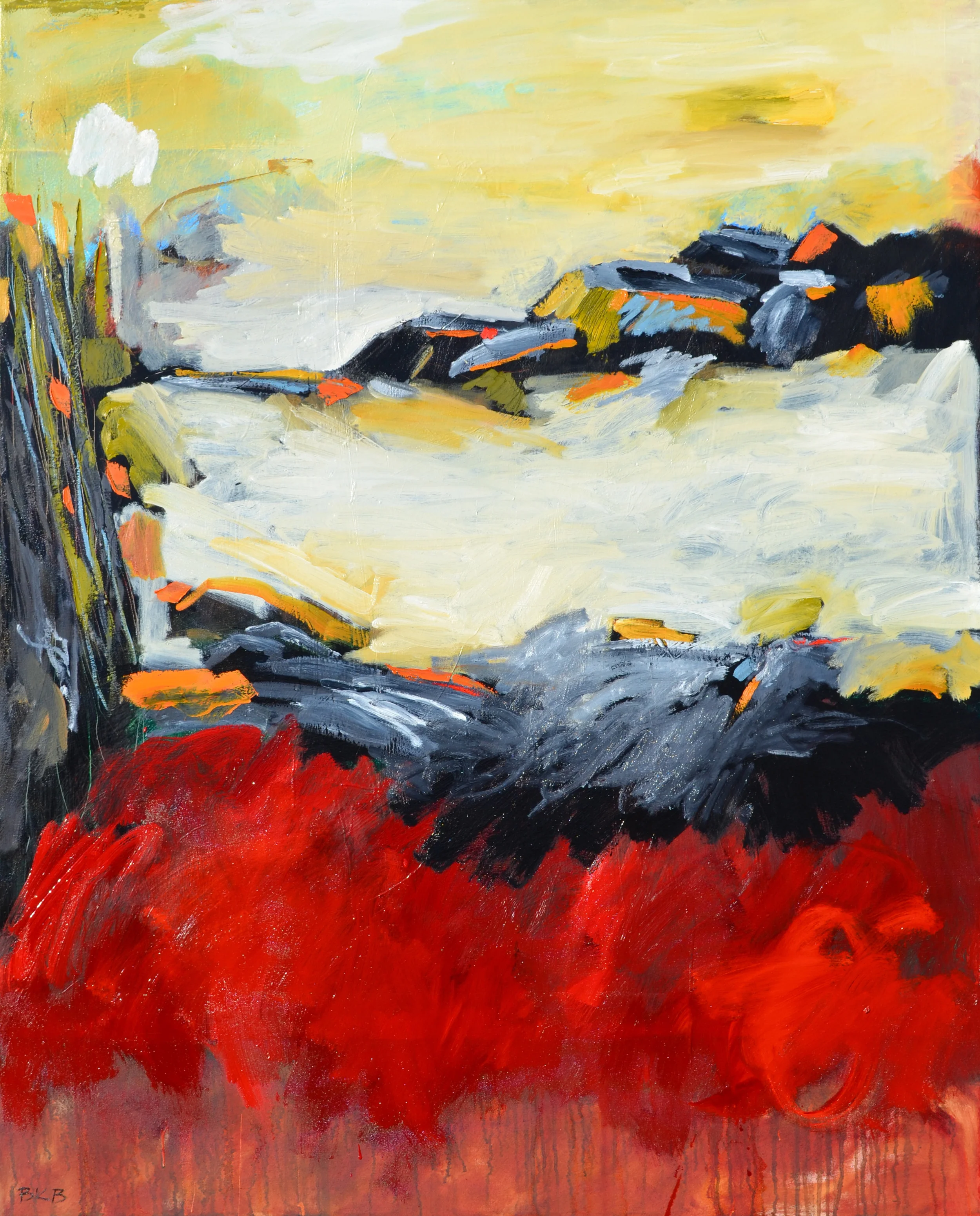 "Overlook," 60" x 48".