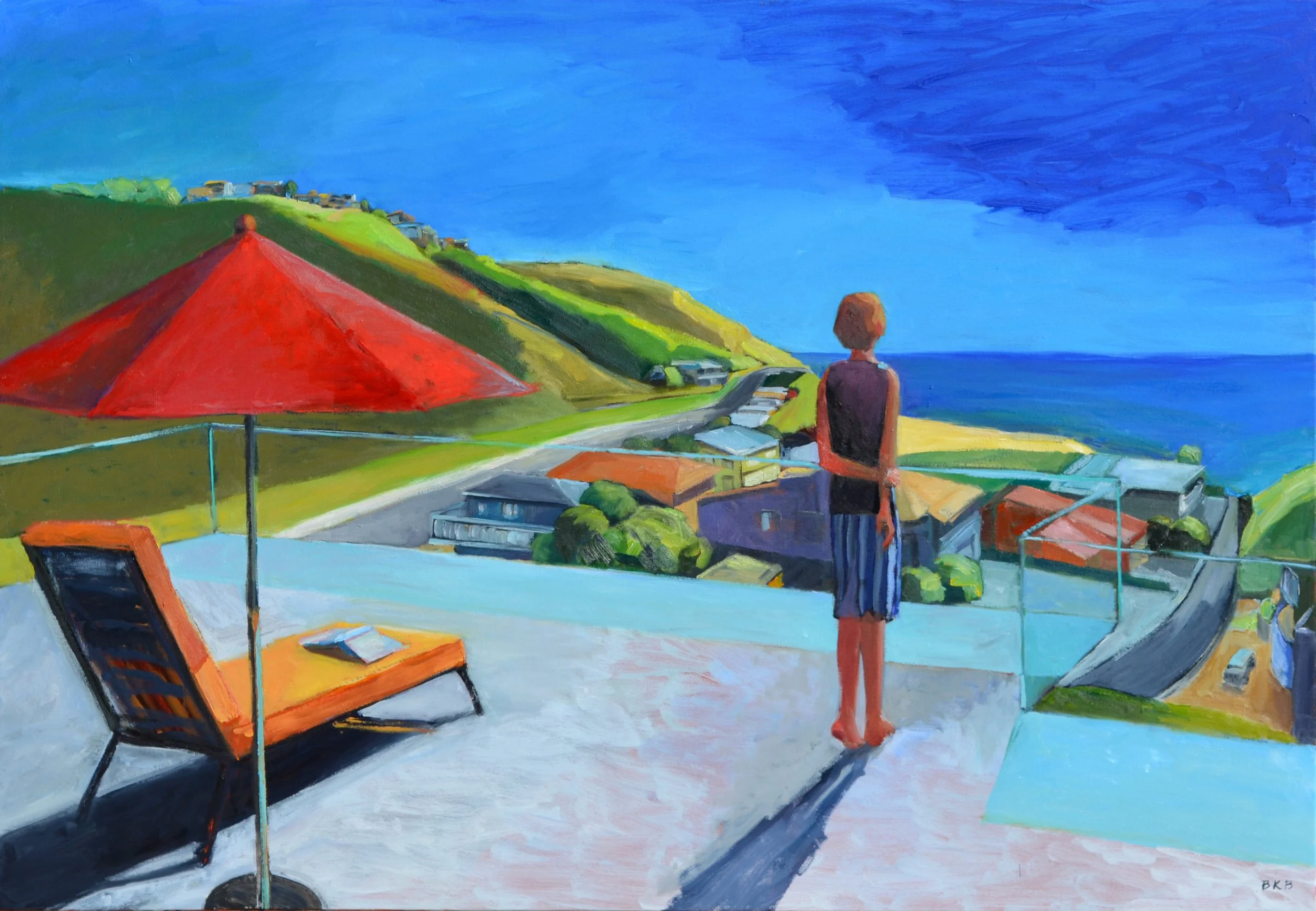 "In The Heights," 44" x 64".