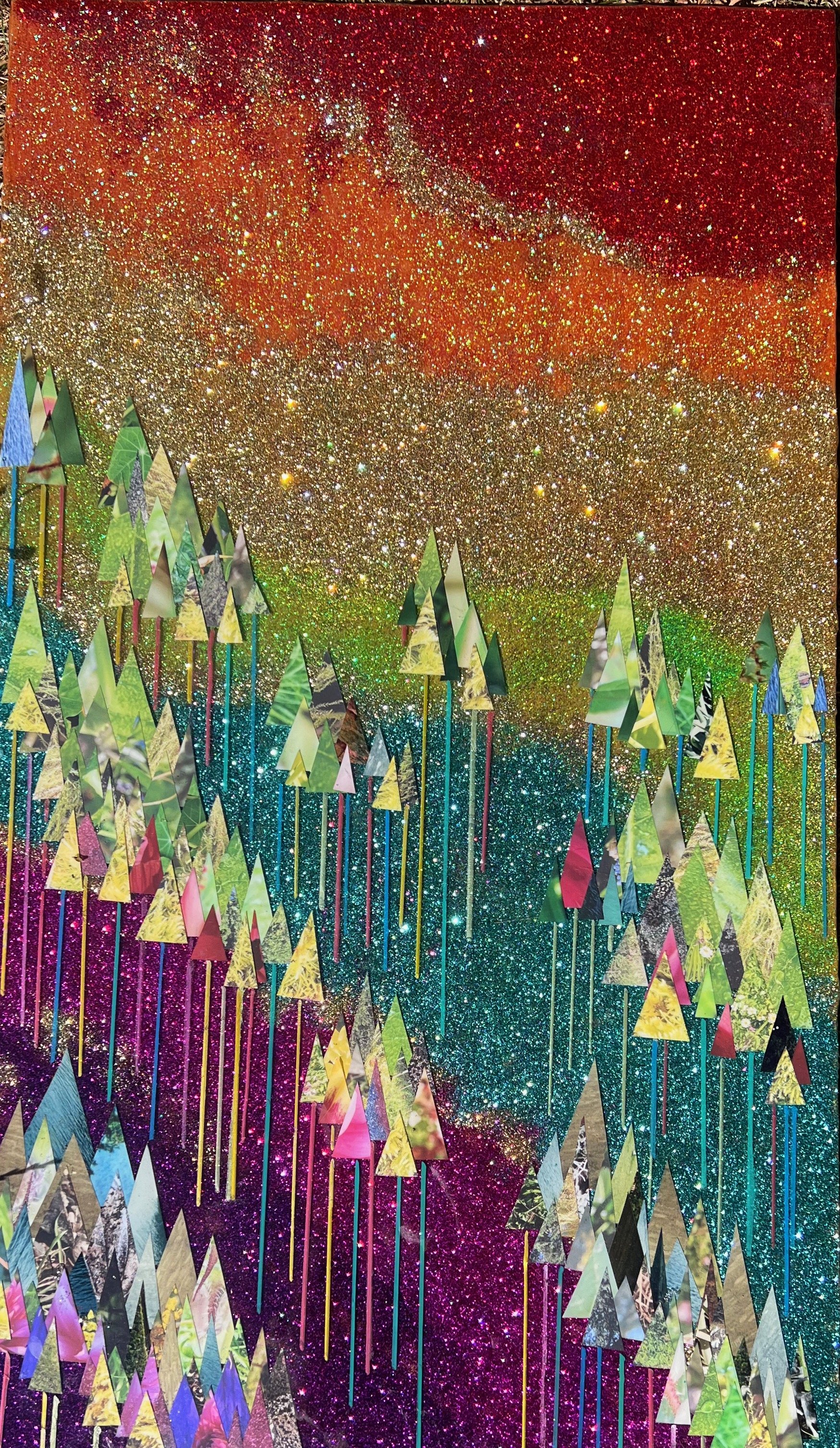 Treescape Aurora Borealis 