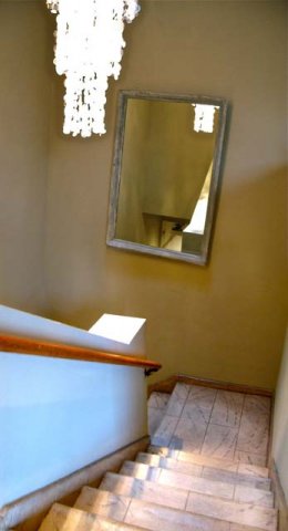 Grand private entry stairway
