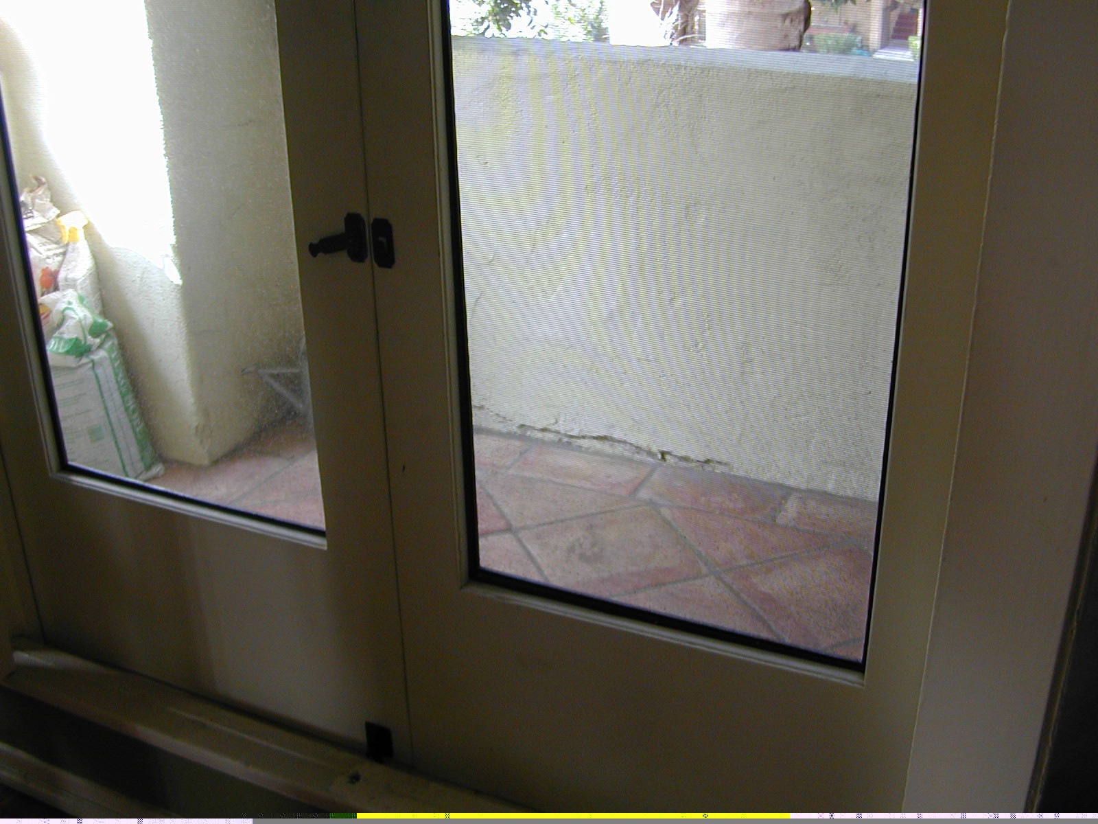 Private balcony off bedroom
