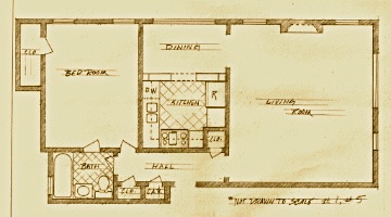 Mirror image floor plan, near identical