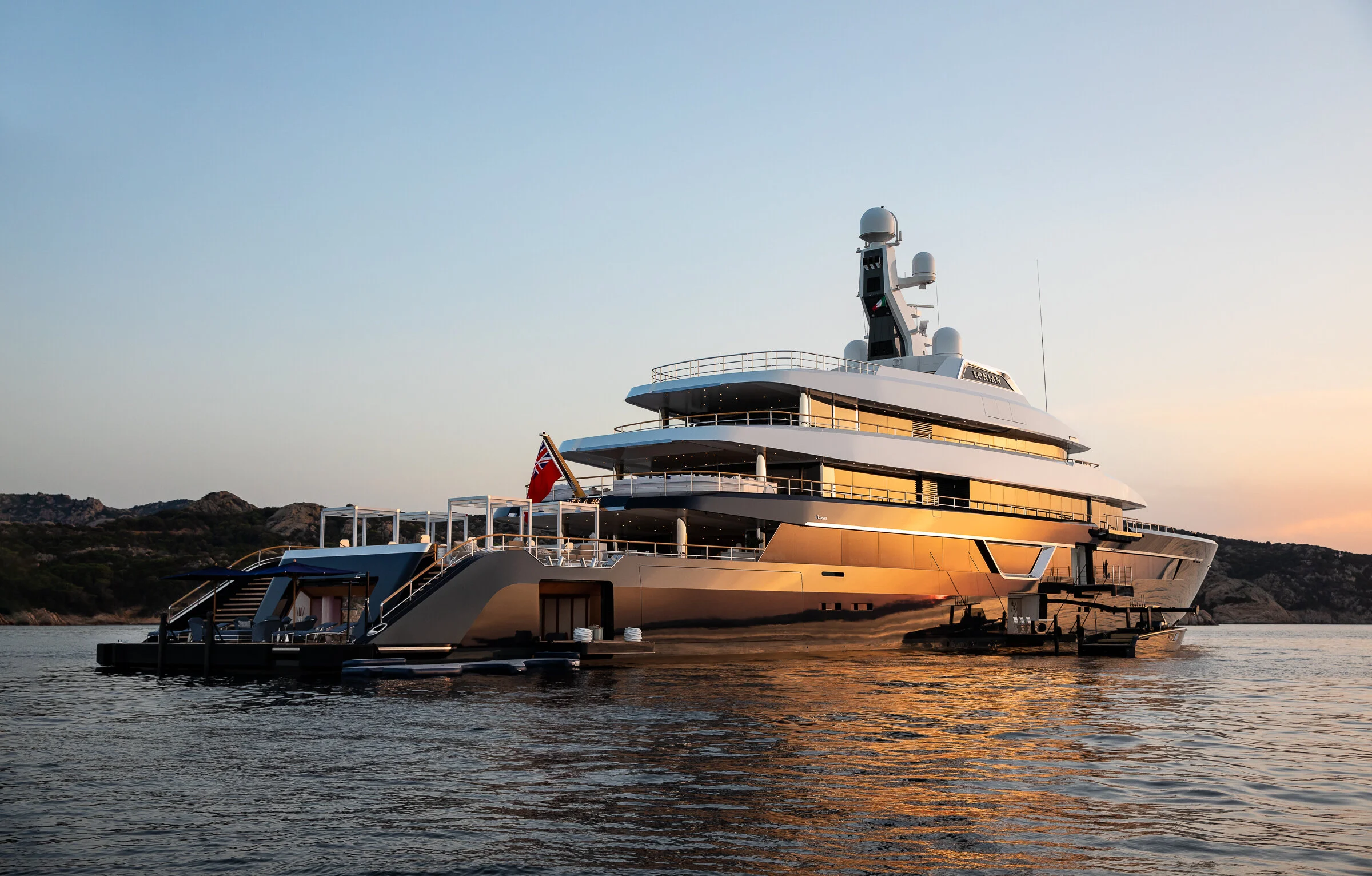 LONIAN 87 Meter Superyacht Build Timelapse