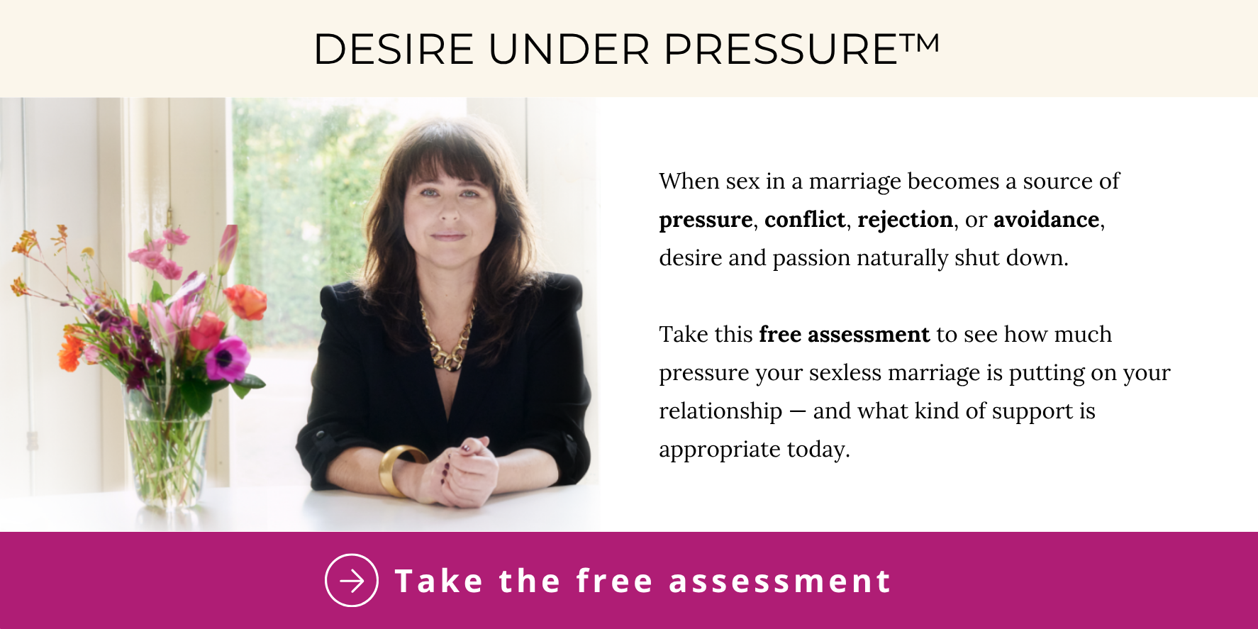How much pressure is your sexless marriage putting on your relationship?