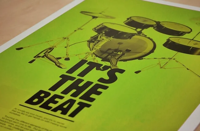 Novalia's interactive poster.