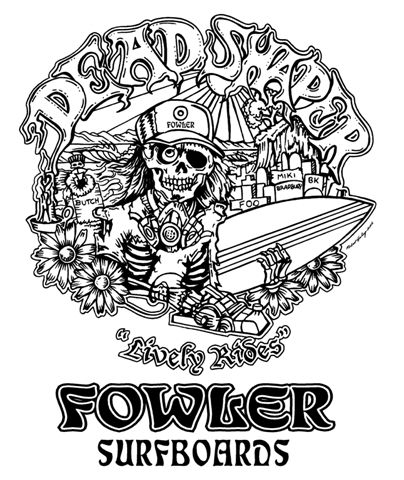 Bruce Fowler's logo by Robert Heeley