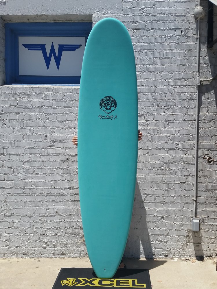 Clyde Beatty - 8'0" Soft Top Surfboard Wave Front Shop