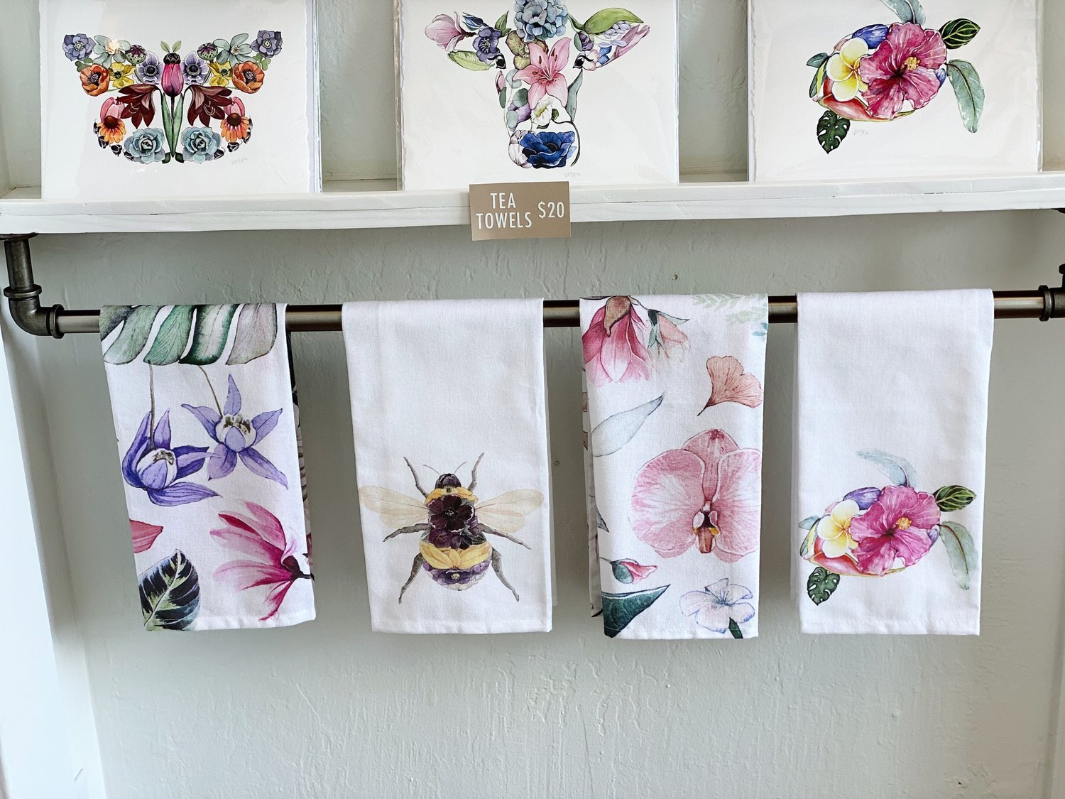 Bee Tea Towel — Sarah Voyer