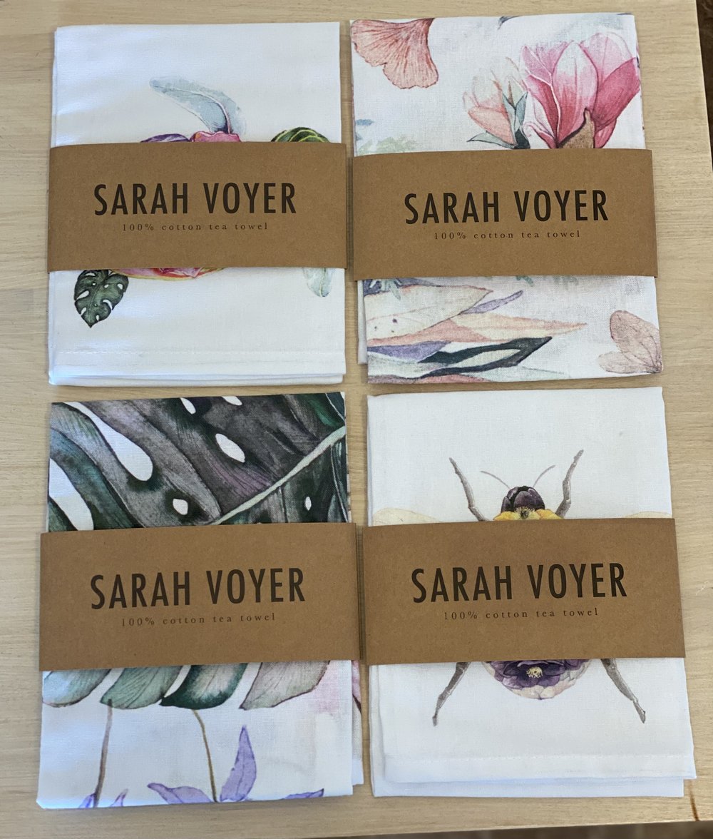 Bee Tea Towel — Sarah Voyer