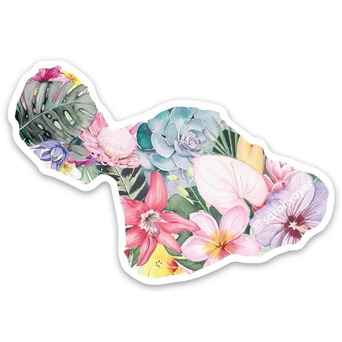 UPDATE: THANK YOU! A $3500 donation was made on Sept 6, 2023. 100% of the money from 700 Maui stickers was donated directly to Hawai&rsquo;i Community Foundation&rsquo;s Maui strong Fund. 🤍  Maui 🌸 ALL proceeds of this sticker will go to @hawaiicom