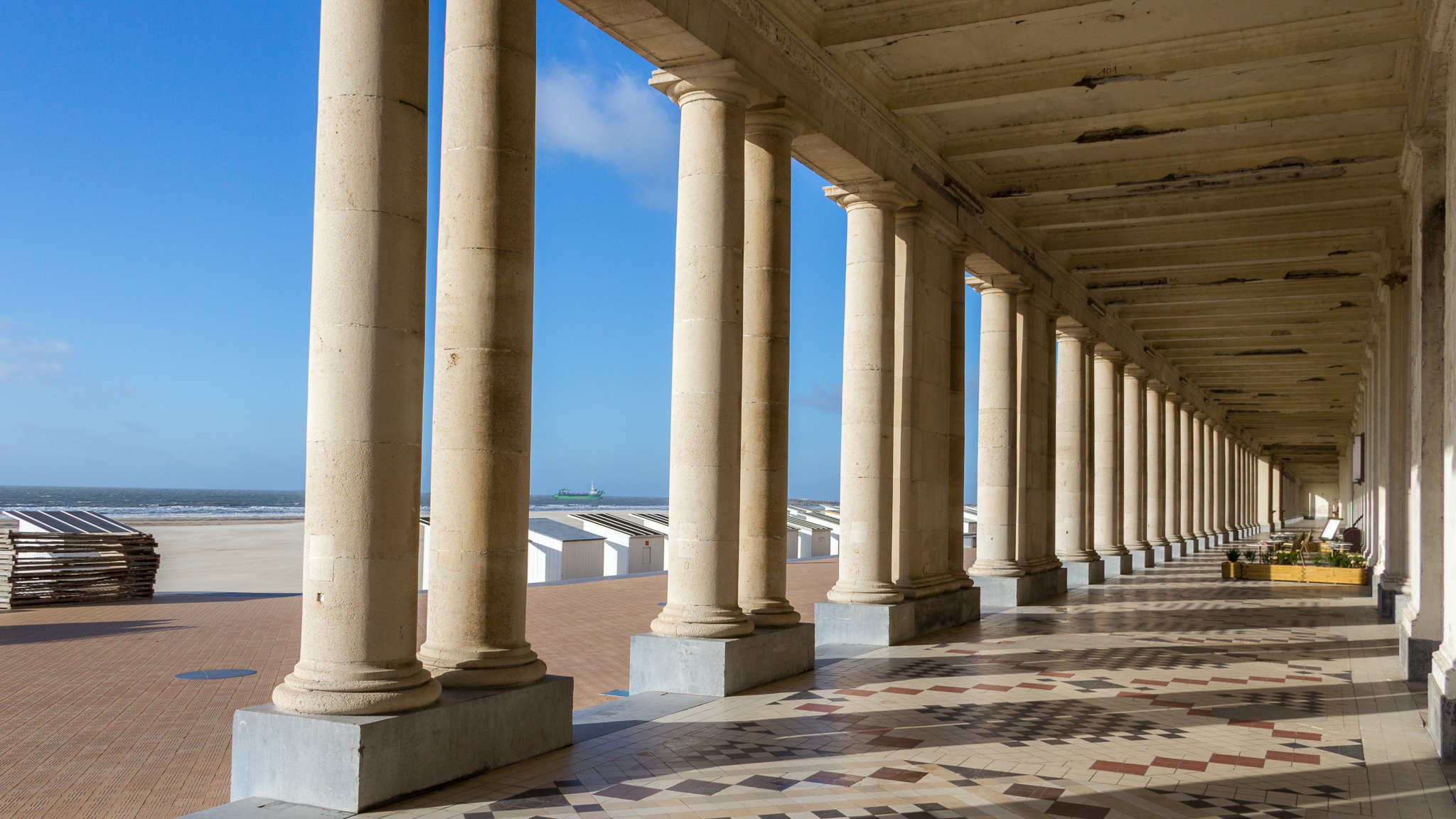 The Promenade, reversed view