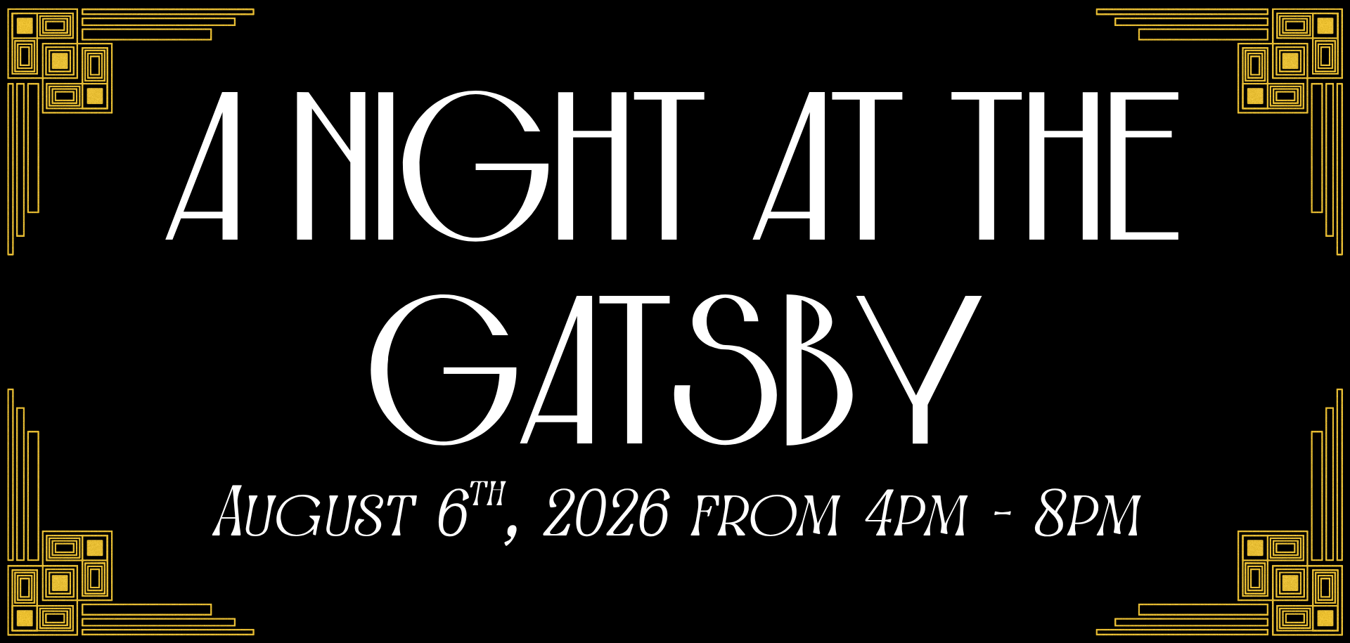 A Night at The Gatsby