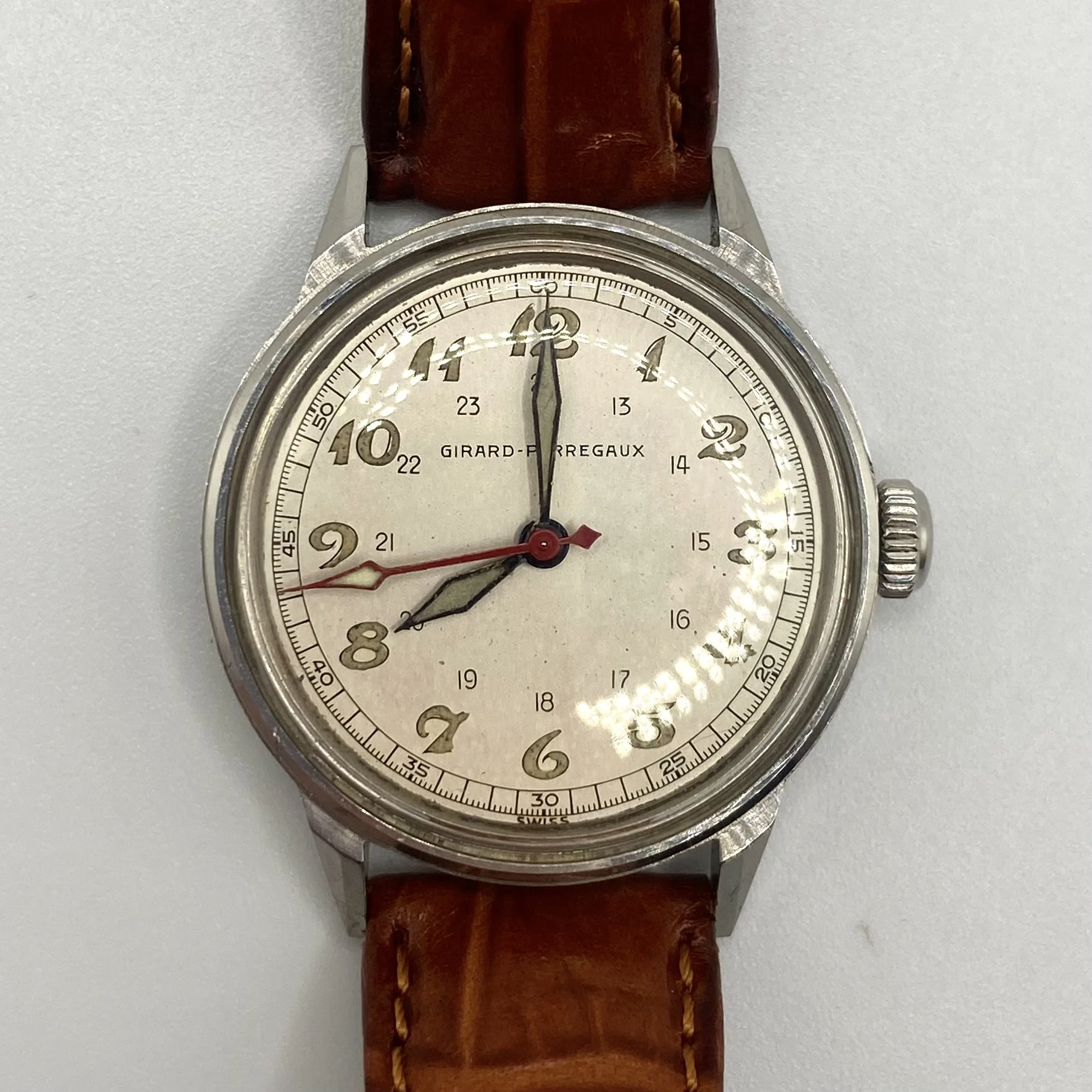 1940s Girard Perregaux Military Dial Watch