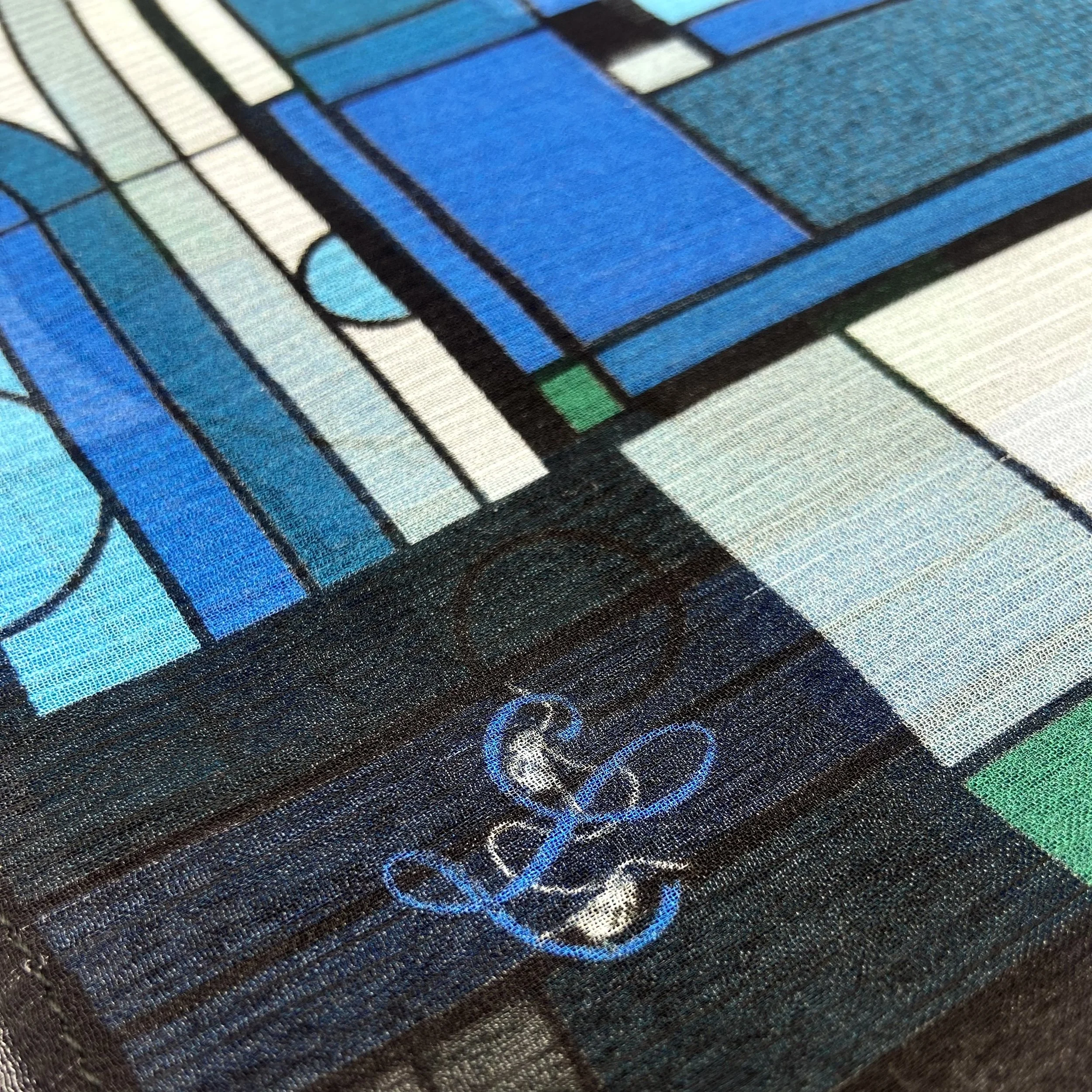 Mid-Century Modern in Blues