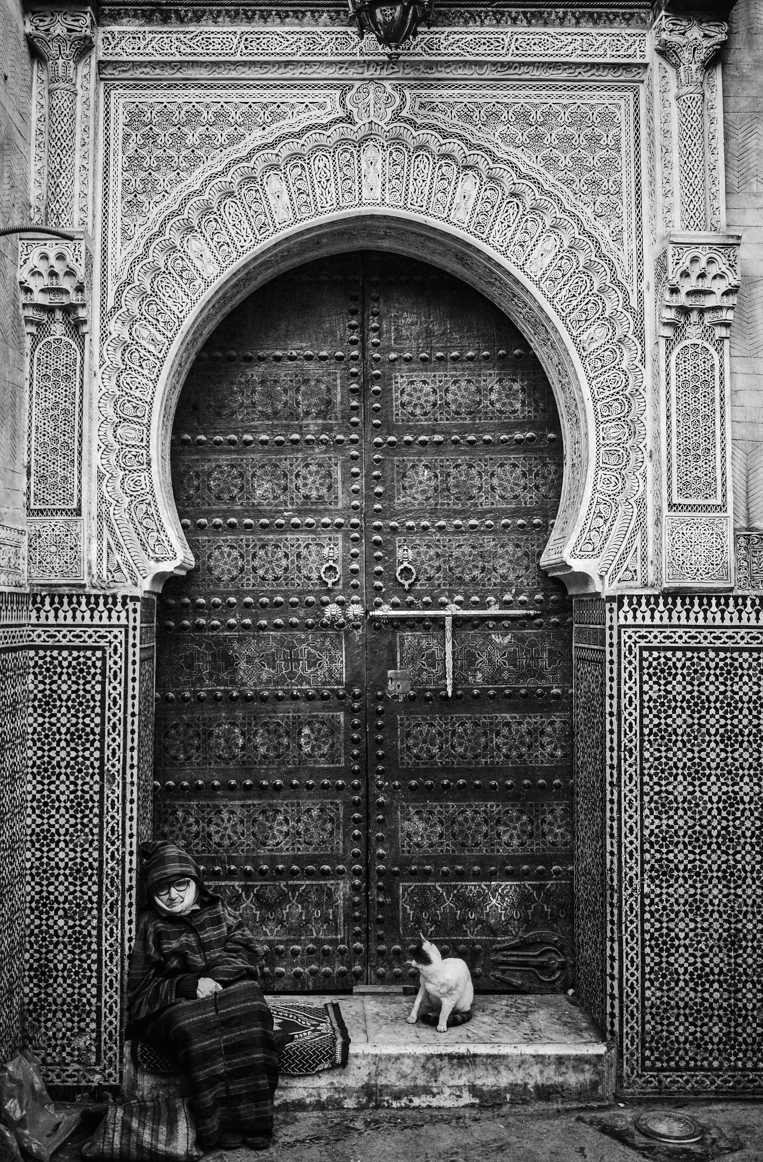 Woman in Fez, Morocco.