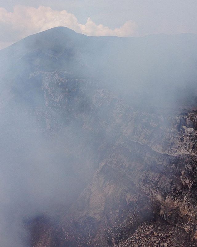 Sulfur Clouds over Nica #flashback #volcanoesaremagic