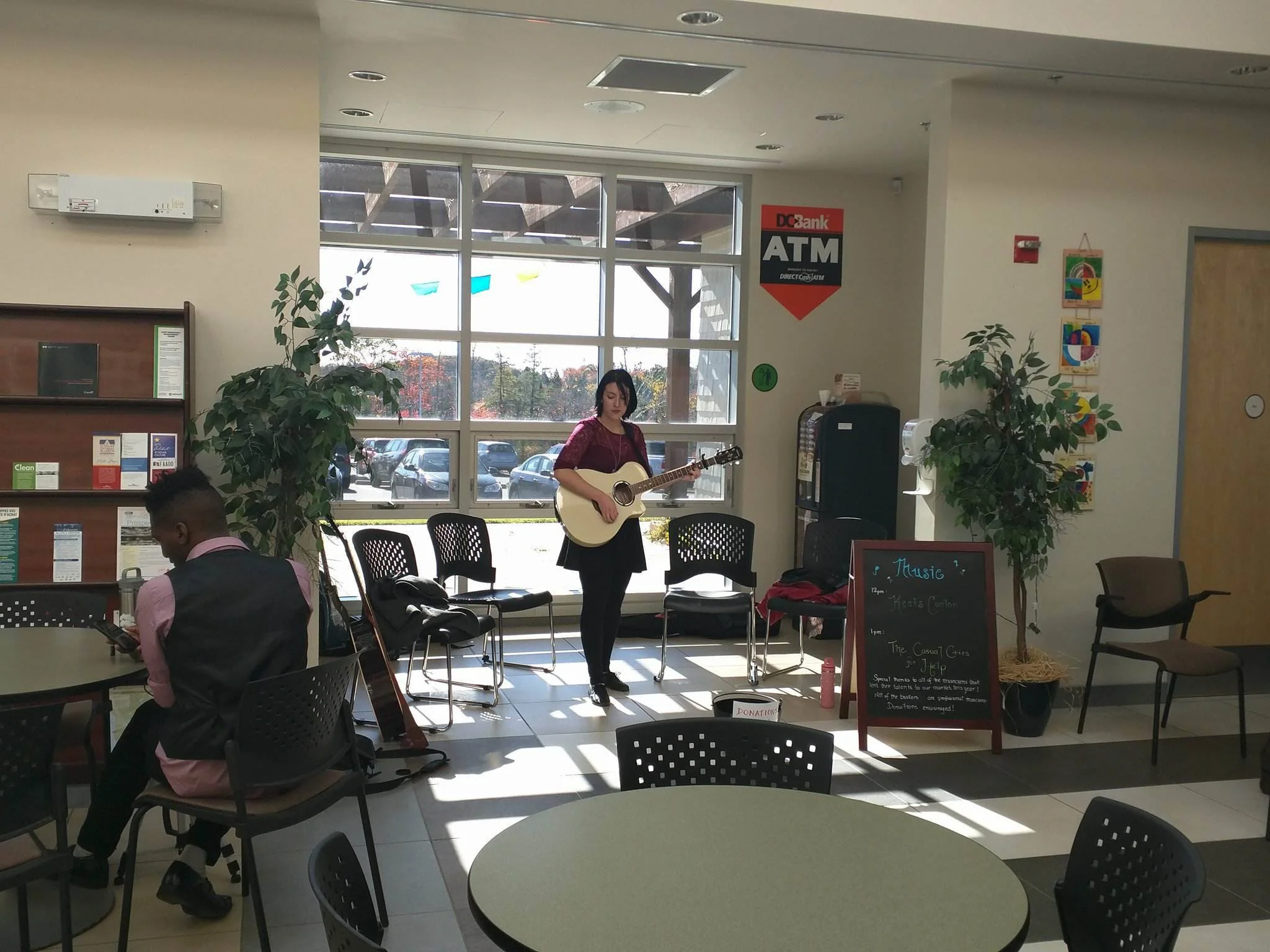 Playing at Prospect Farmer's Market