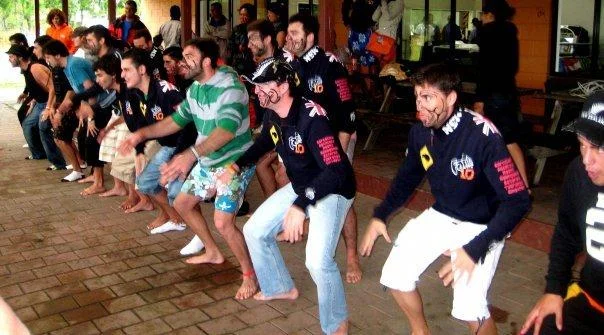 Corporates try the haka.jpg