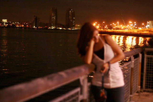 Danielle on the East River