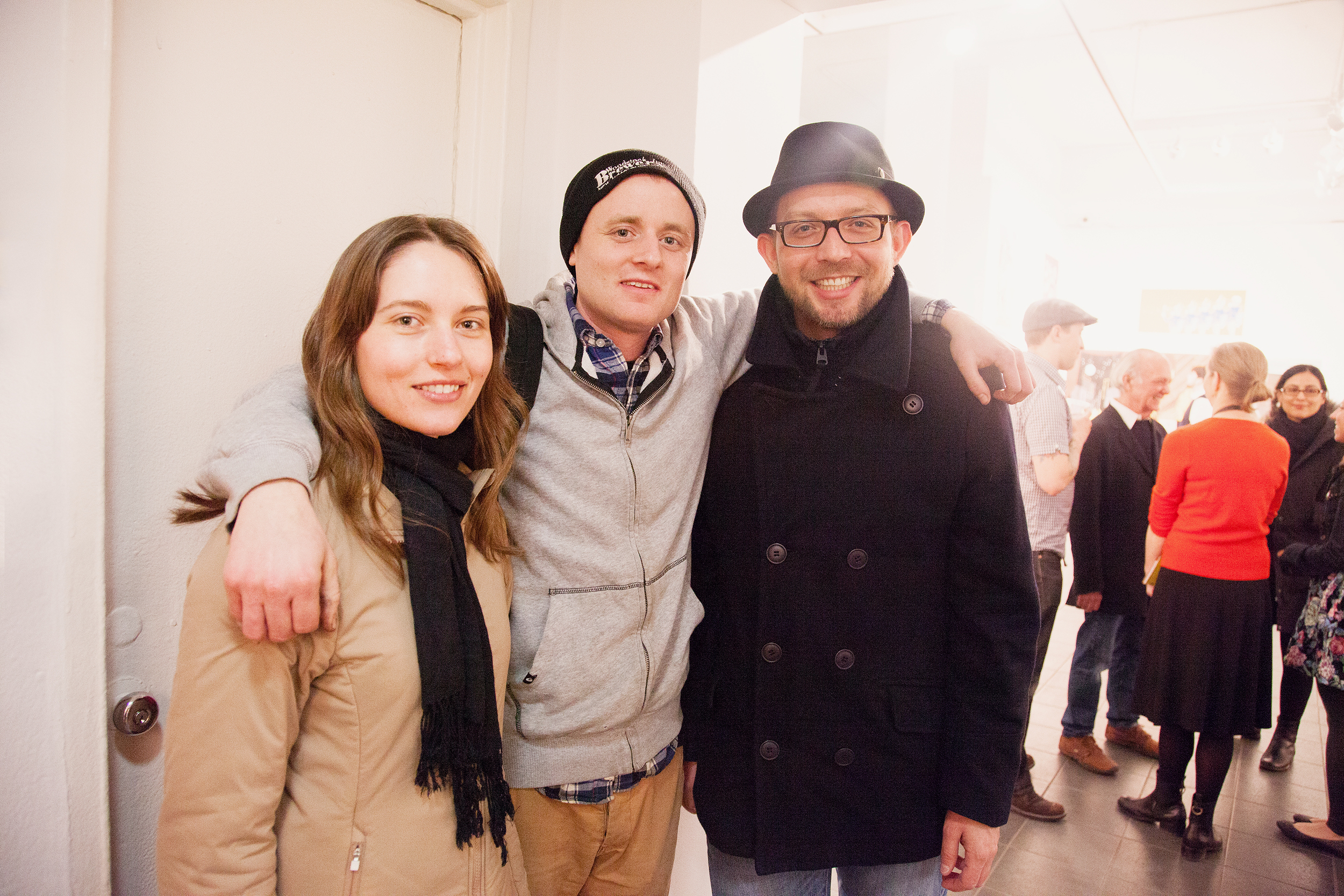  Opening Reception for "The Broadway Project" MFA Illustration Group Show School of Visual Arts, NYC, 2013 