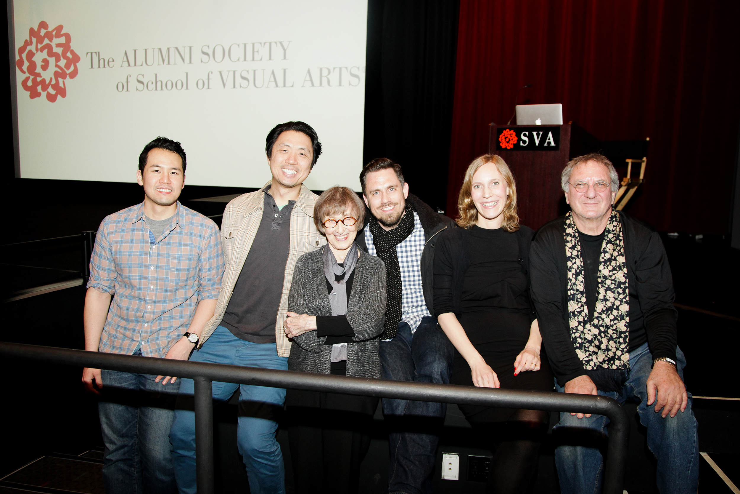 Julia Hoffman, Richard Wilde, & SVA Alumni