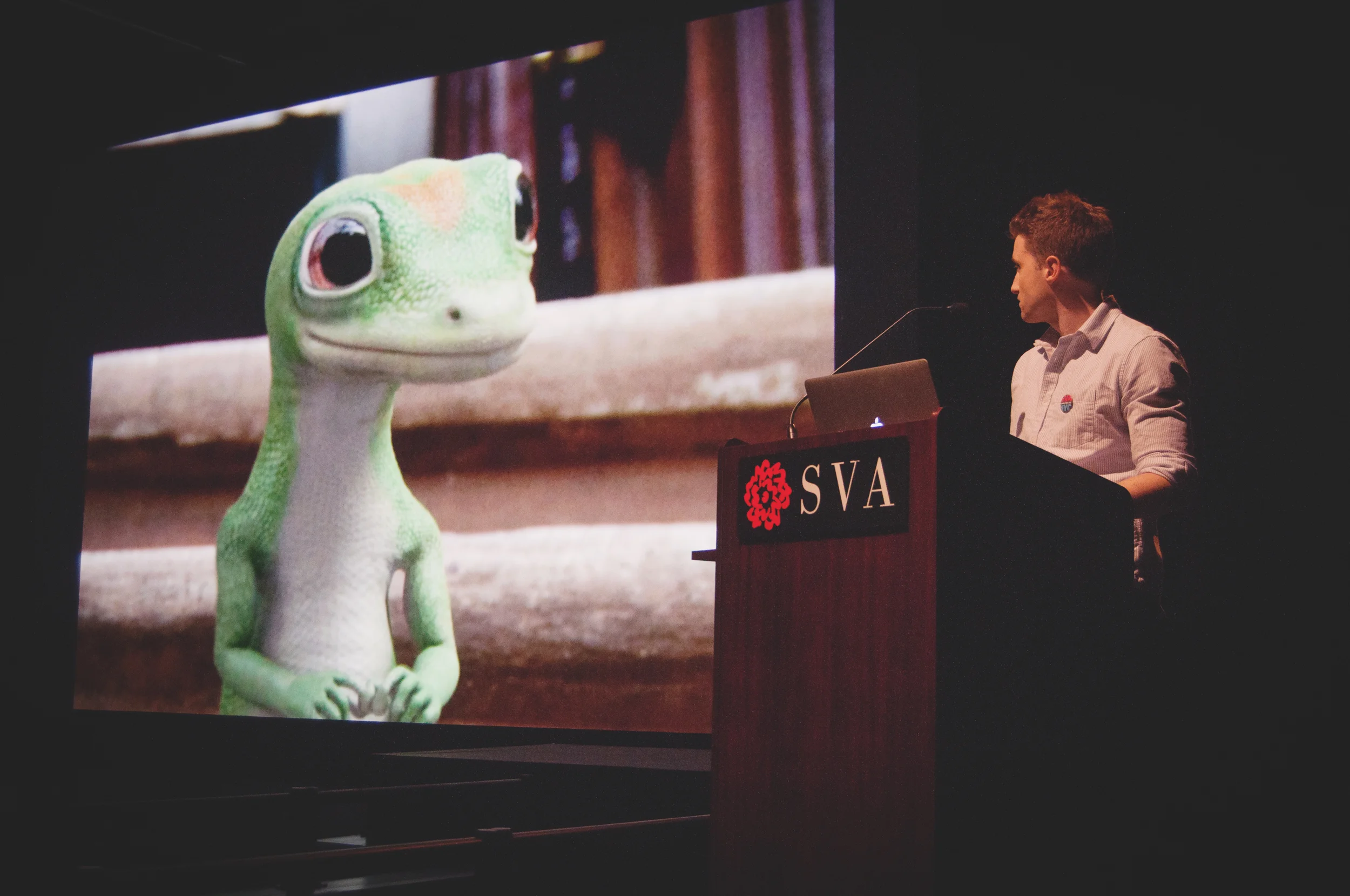 Seth Gollub at the SVA Theatre New York, New York, 2014
