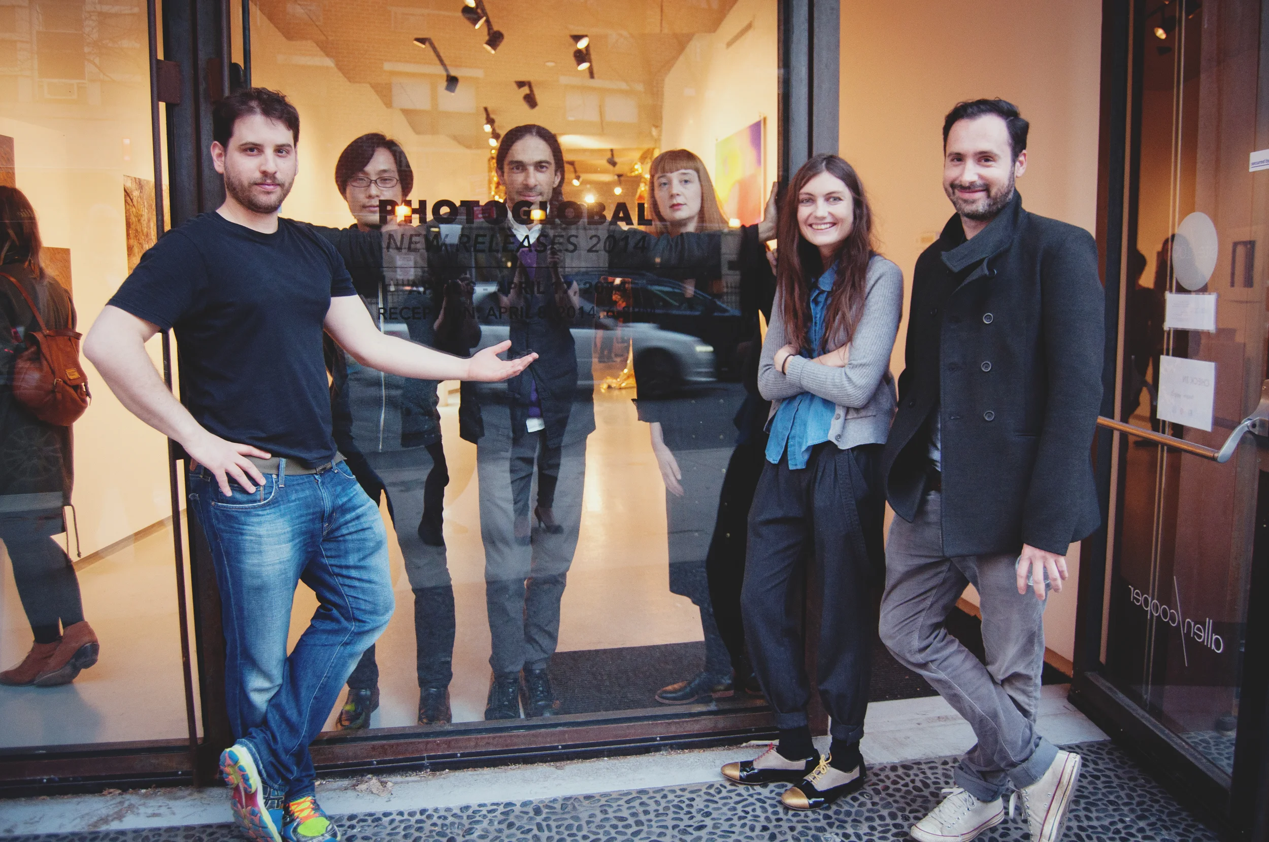 Vincent Bezuidenhout, Nima Chaichi, Nobushige Kono, Gil Lavi, Mariel Lebrija, and Anna Orlowska: Participants in the Photoglobal Program