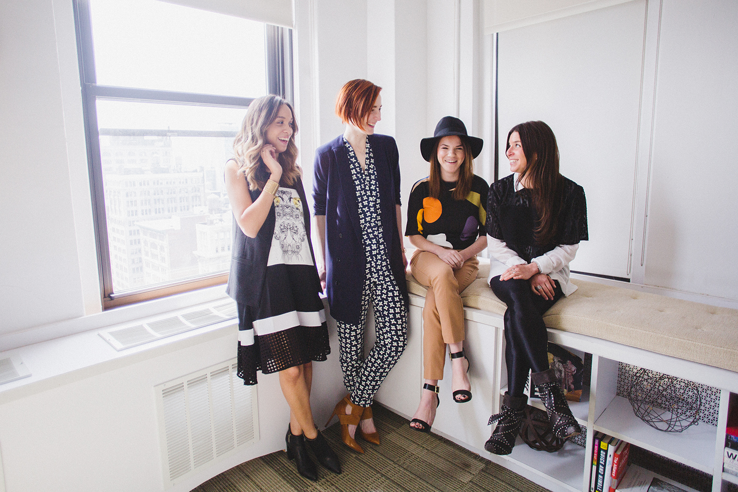 Alexandria Geeter, Hillary France, Lindsay Ward, and Erin Lure