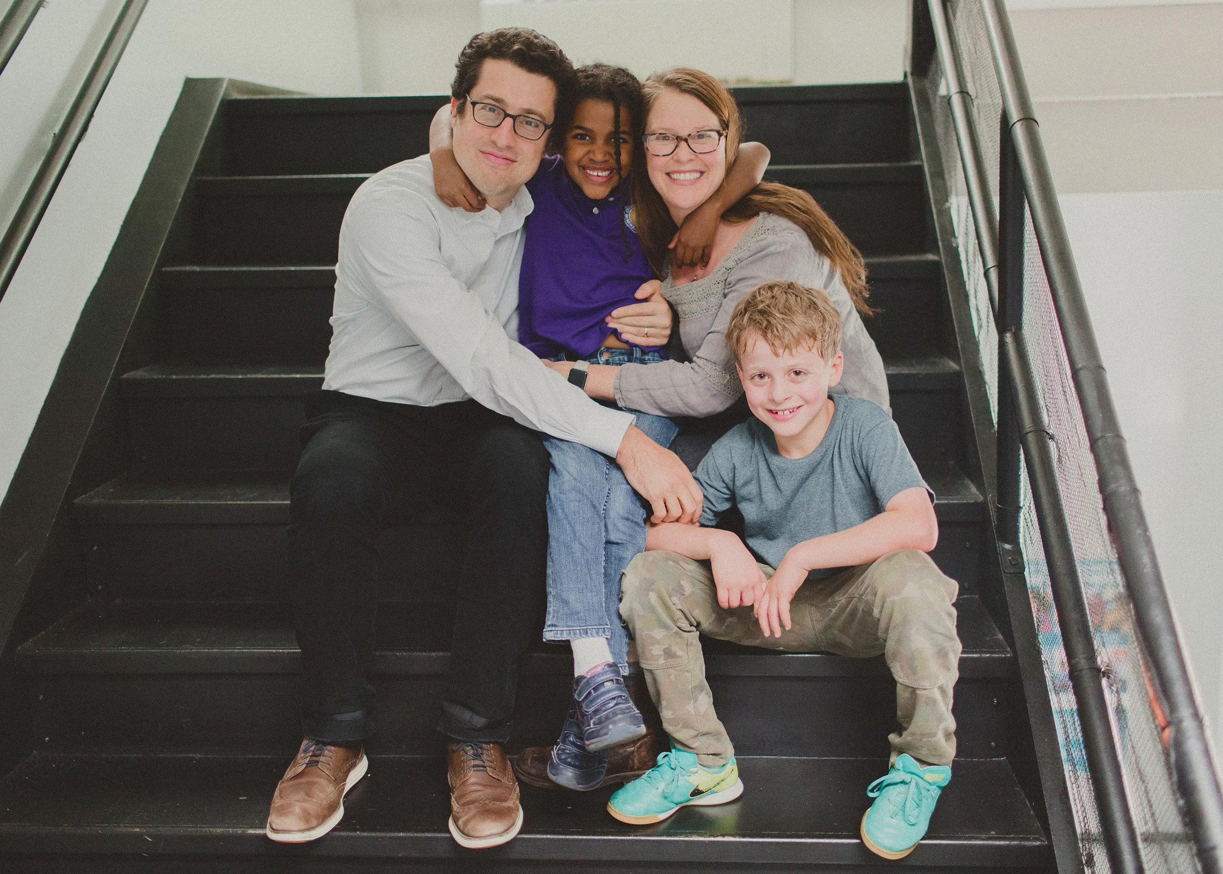 Lewis & Sabrina with Kids, Tessa & August