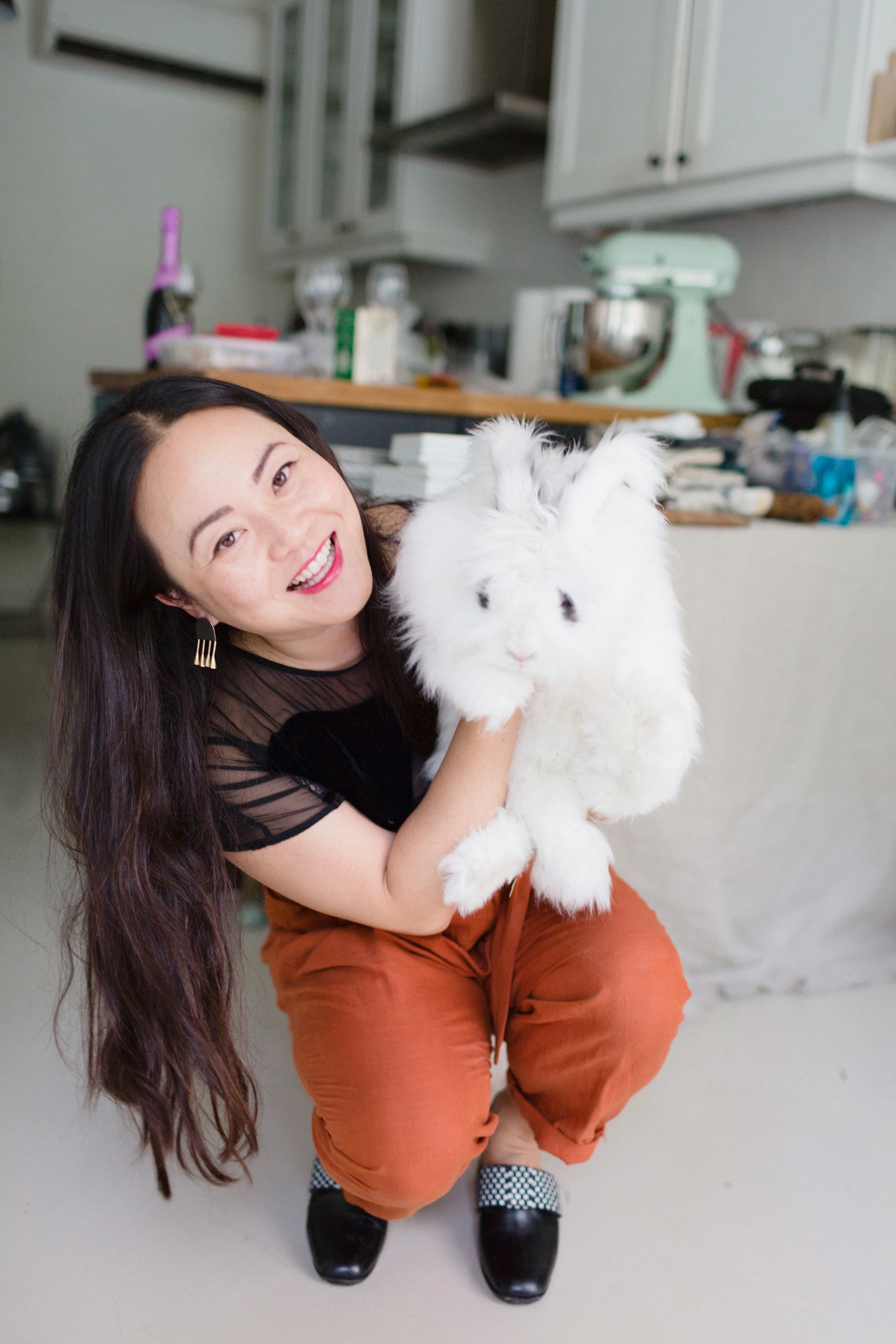 Diana Yen & Cleo the Bunny
