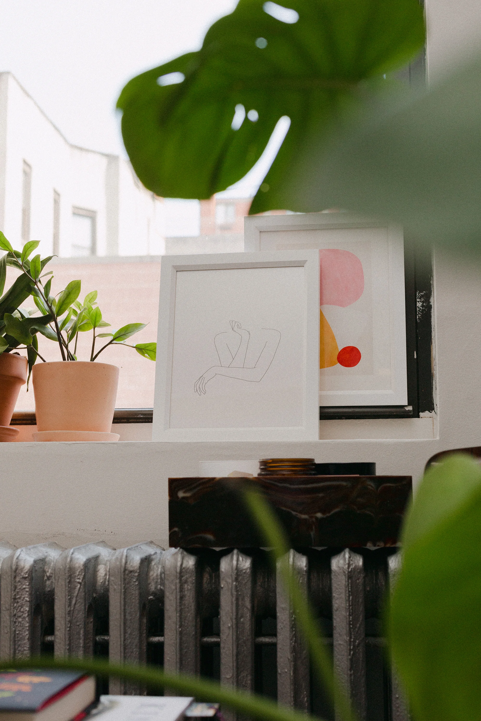Society6 Products in Alyssa's Apartment