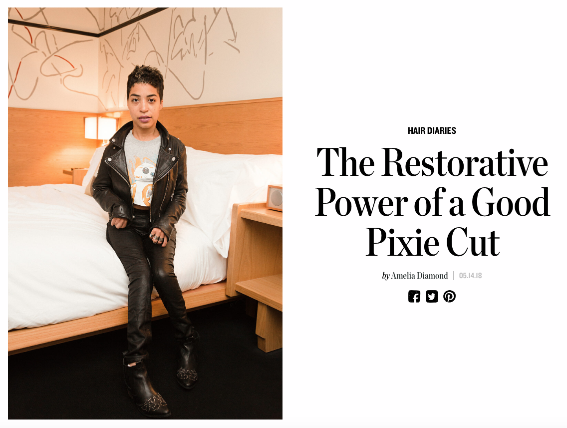 The Restorative Power of a Good Pixie Cut