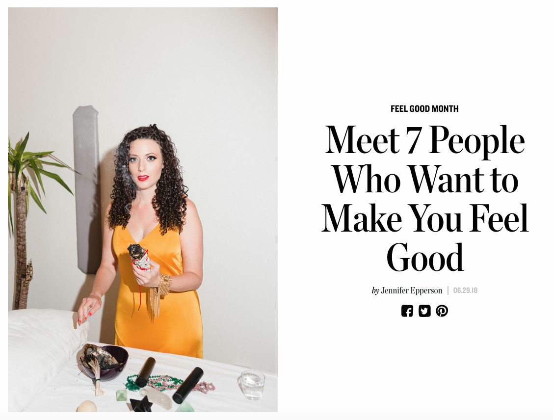 Meet 7 People Who Want to Make You Feel Good