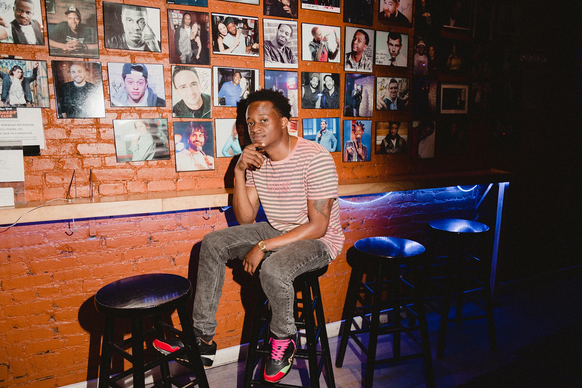 Nore Davis, Comedian