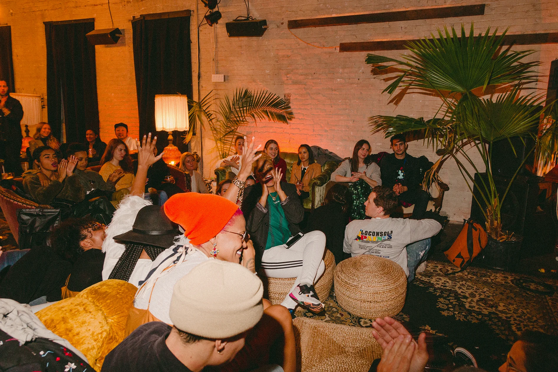 Man Repeller x AG Denim Open Mic Night Brooklyn, New York, 2018