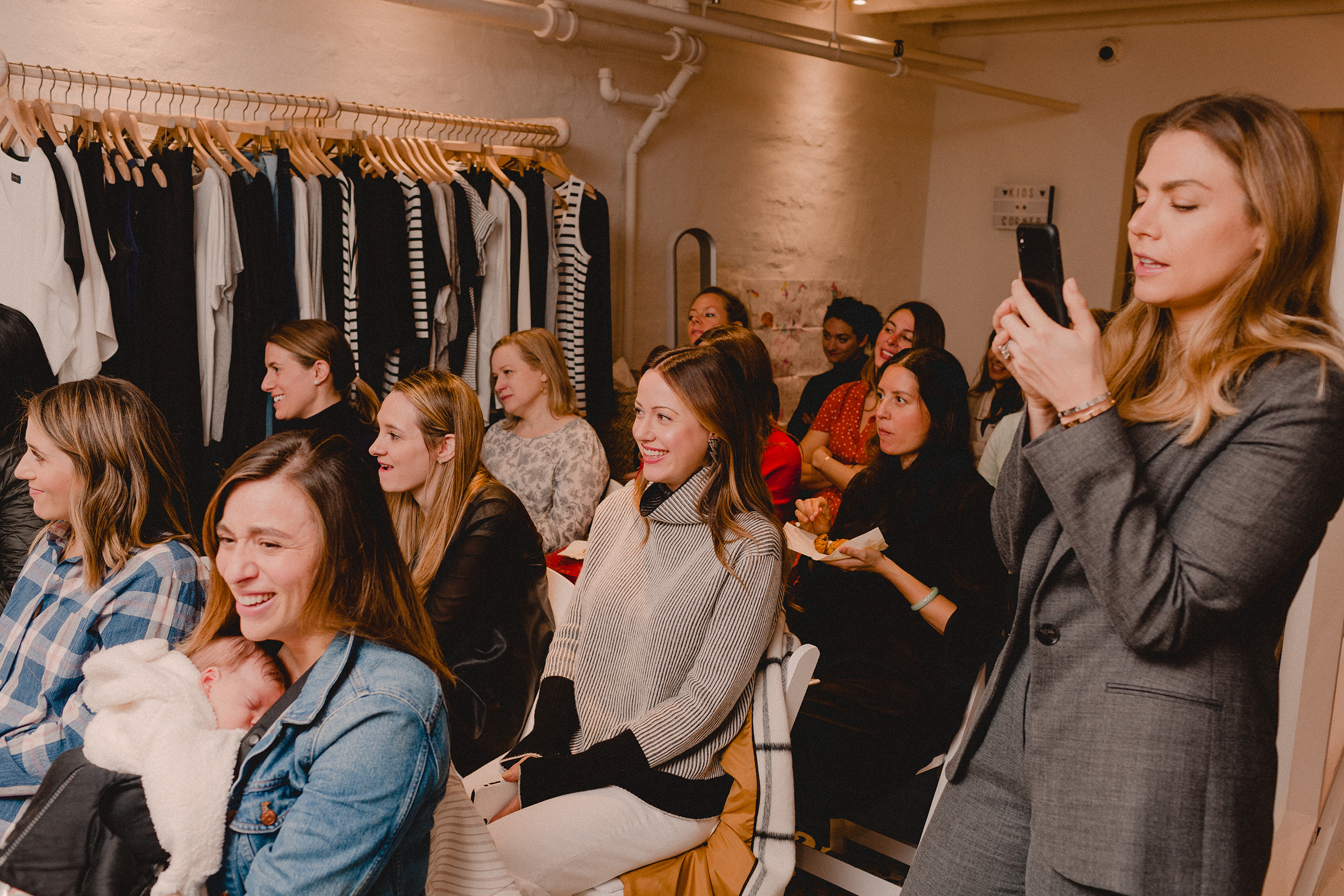   Happiest Baby  x Hatch  Parenting Panel   Hatch Collection , New York, 2018 