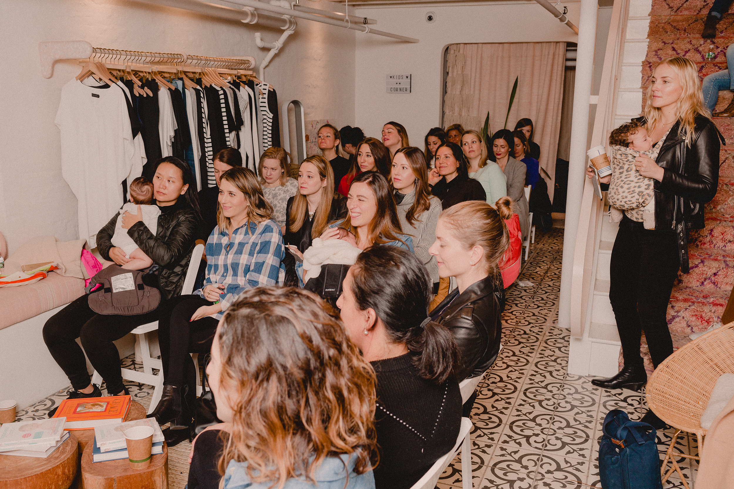   Happiest Baby  x Hatch  Parenting Panel   Hatch Collection , New York, 2018 