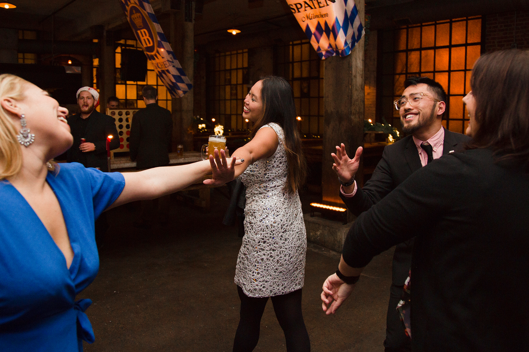  CrossMedia Holiday Party at Pilsener Haus Hoboken, New Jersey, 2016 