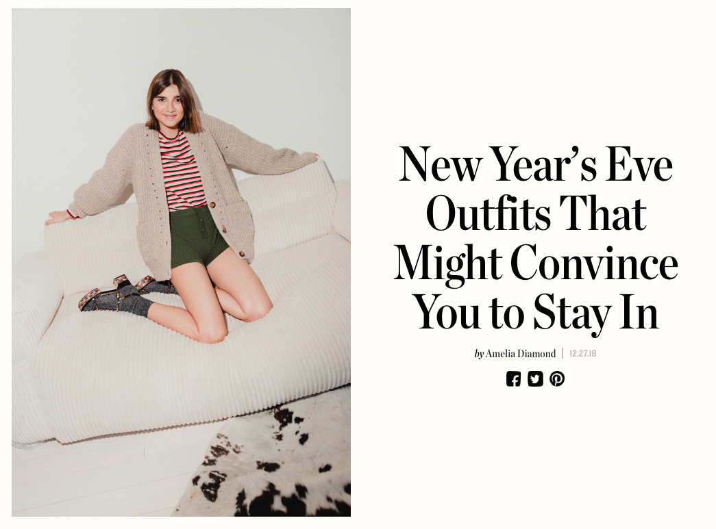 New Year's Eve Outfits That Might Convince You to Stay In