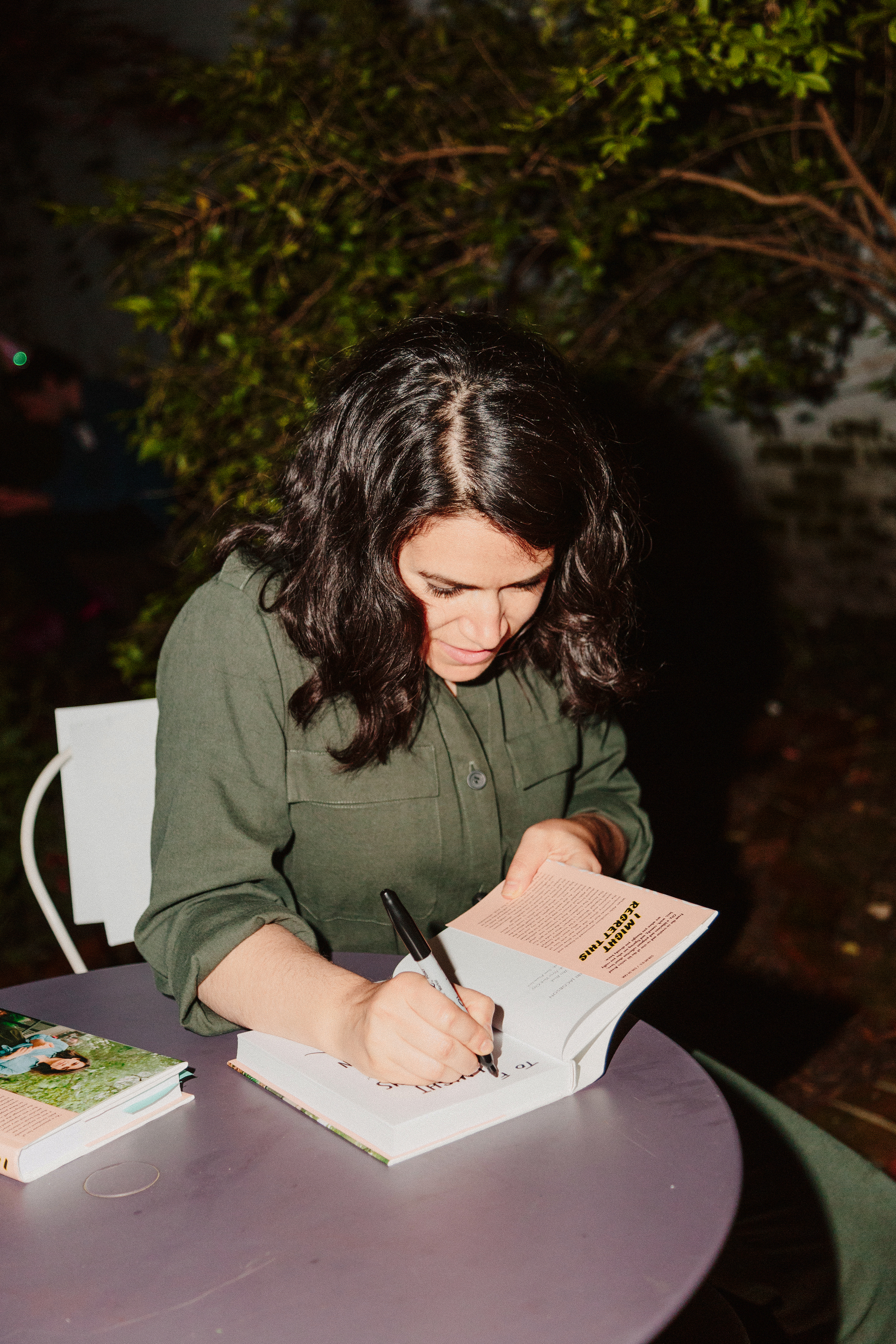 Abbi Jacobson Signing Copies of "I Might Regret This"