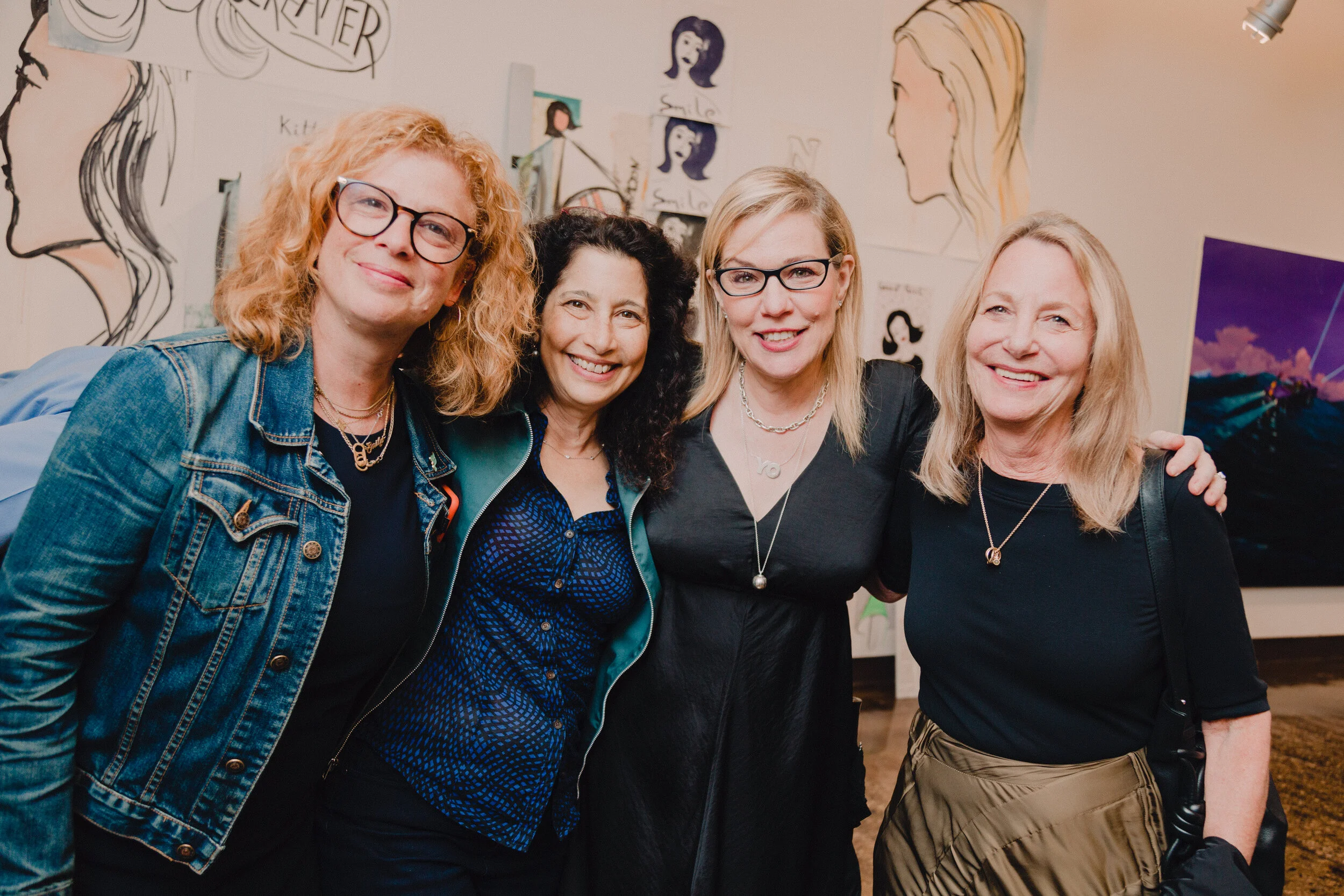 Emily Oberman, Chee Pearlman, Debbie Millman, and Paula Scher
